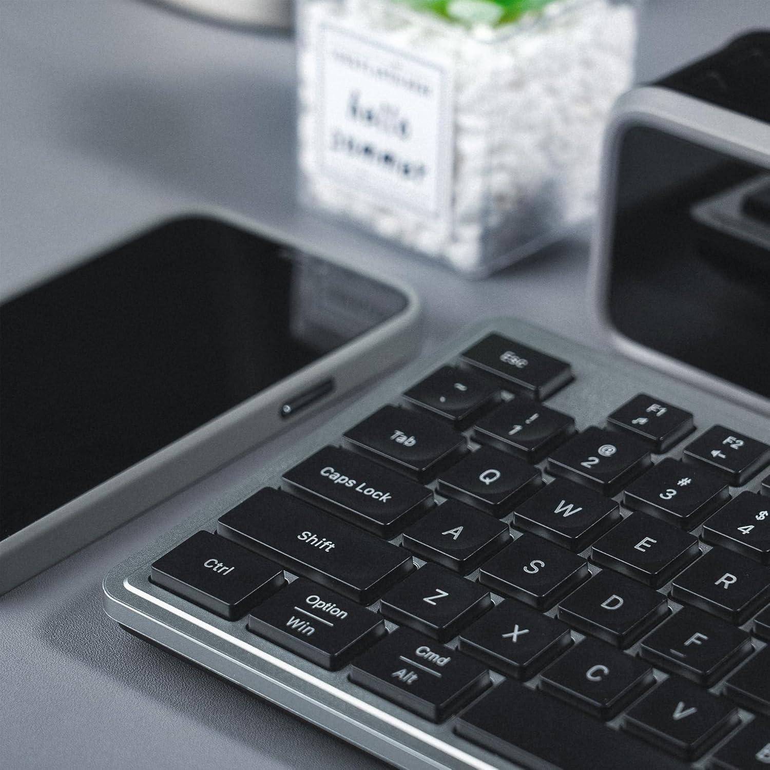 Combo Teclado y Ratón Inalámbricos 2.4GHz Dongguan Gris