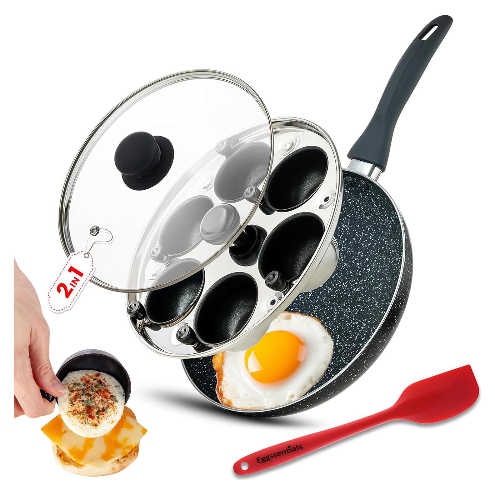 Sartén Antiadherente Eggssentials 6 Tazas 25,4 cm