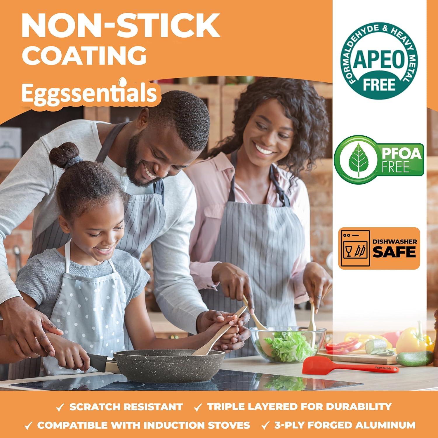 Sartén Antiadherente Eggssentials 6 Tazas 25,4 cm