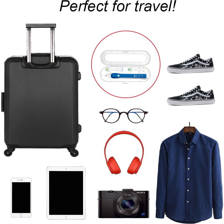 Funda de Viaje para Cepillo Eléctrico Oral-B Pro 21x7 cm