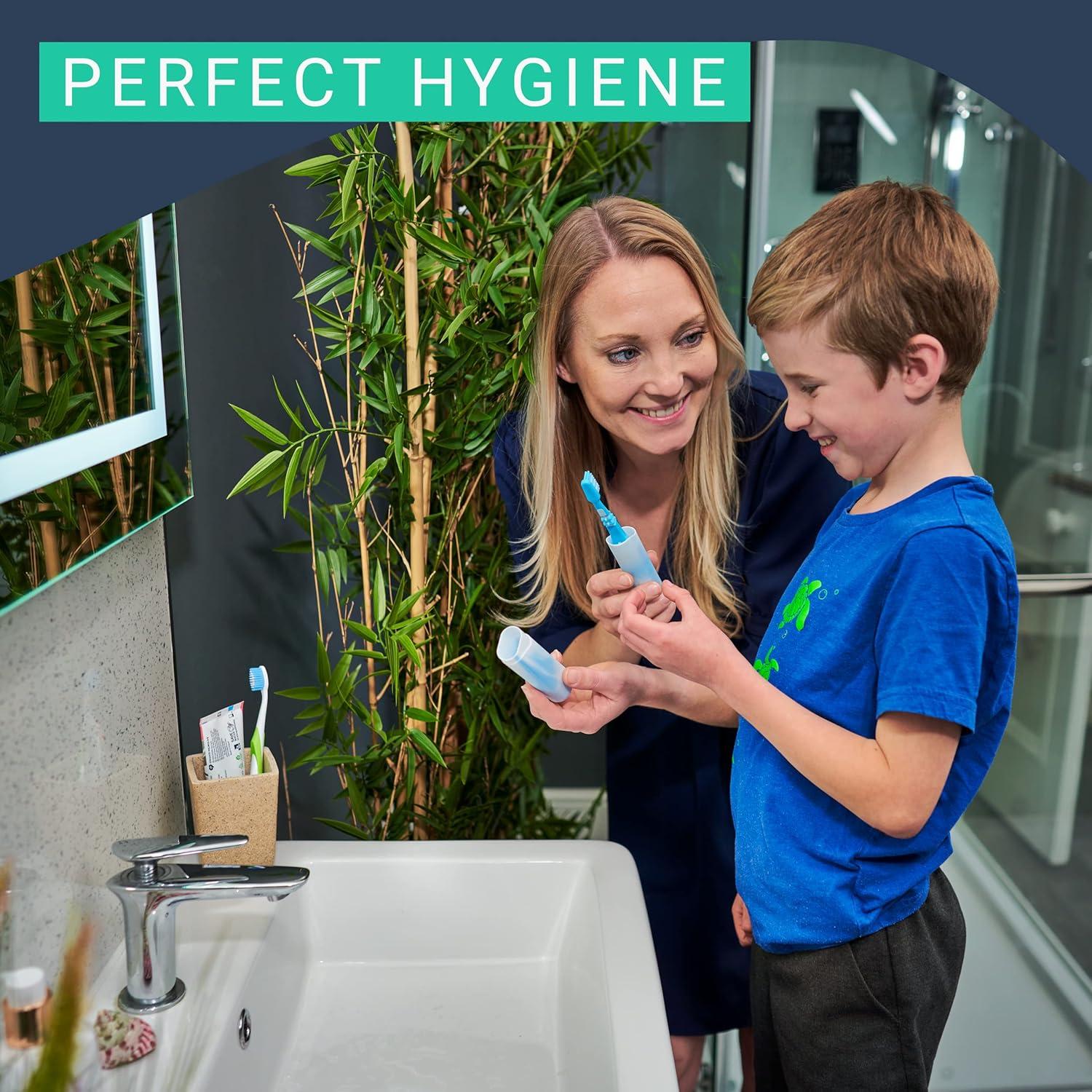 Estuches de Cepillo de Dientes Elite - Paquete de 4 Colores