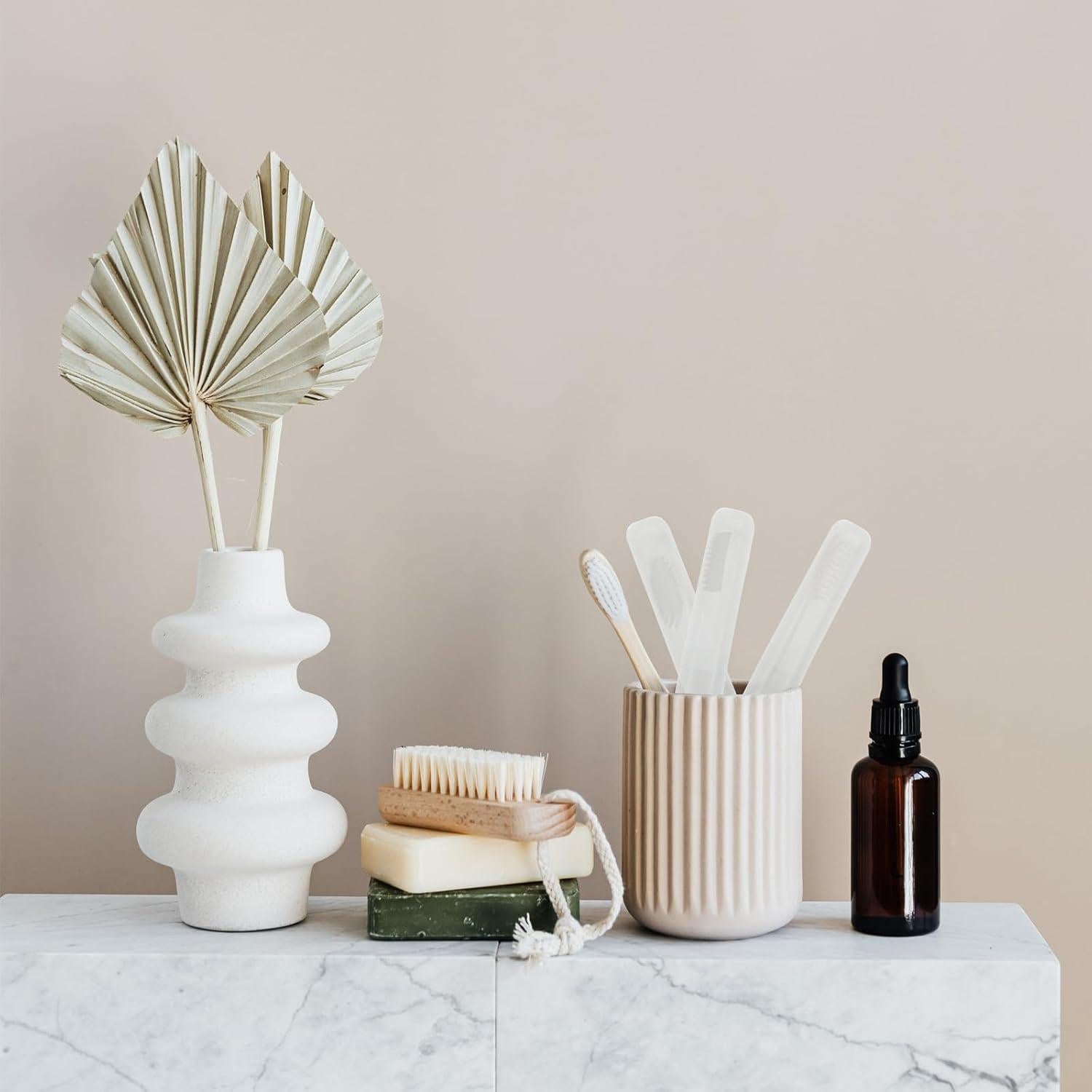 6 Contenedores de Cepillo de Dientes Flosius Portátiles