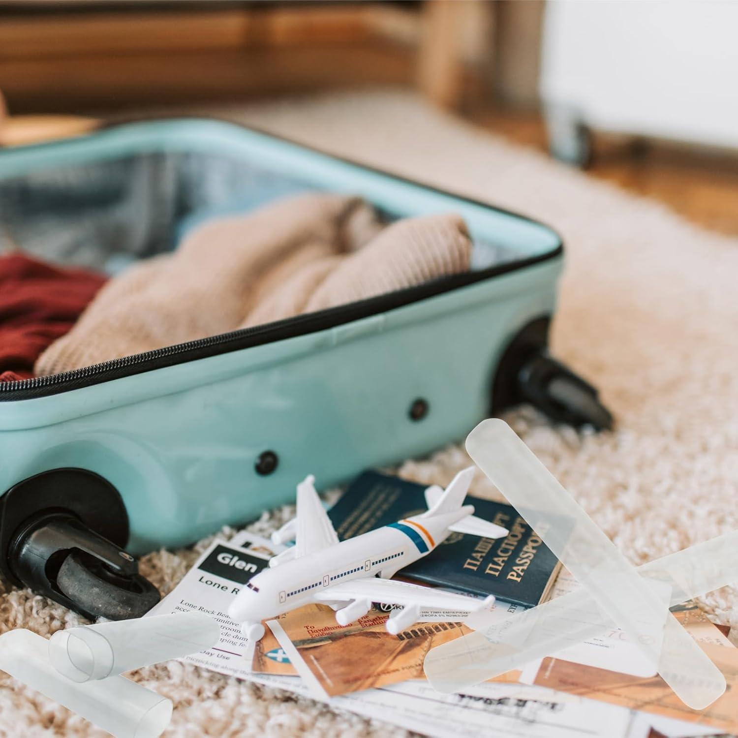 6 Contenedores de Cepillo de Dientes Flosius Portátiles