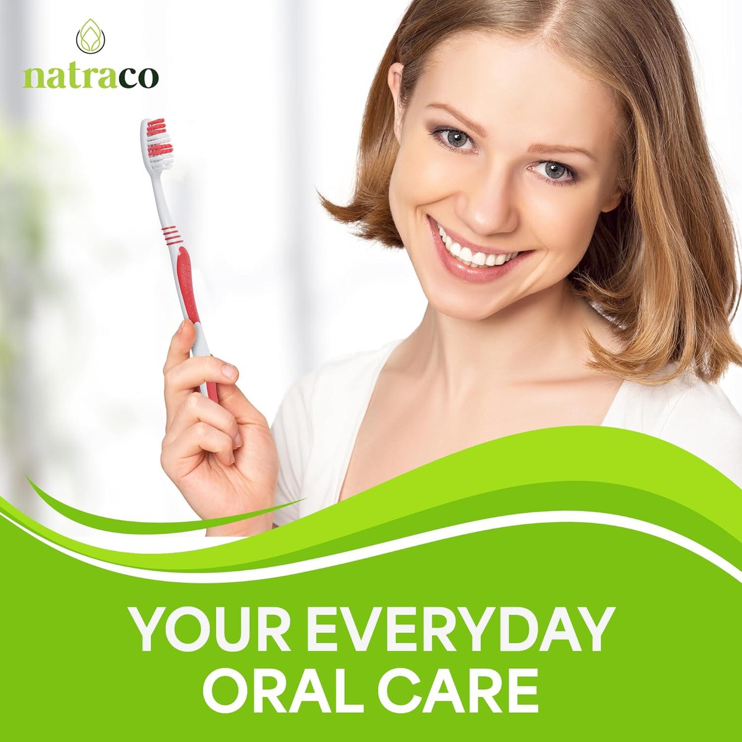 Paquete de 100 Cepillos de Dientes Natraco con Fundas