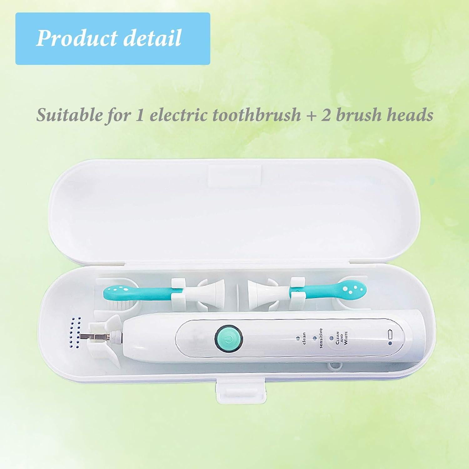 Estuche de Viaje para Cepillo Eléctrico Hovesty Azul y Blanco