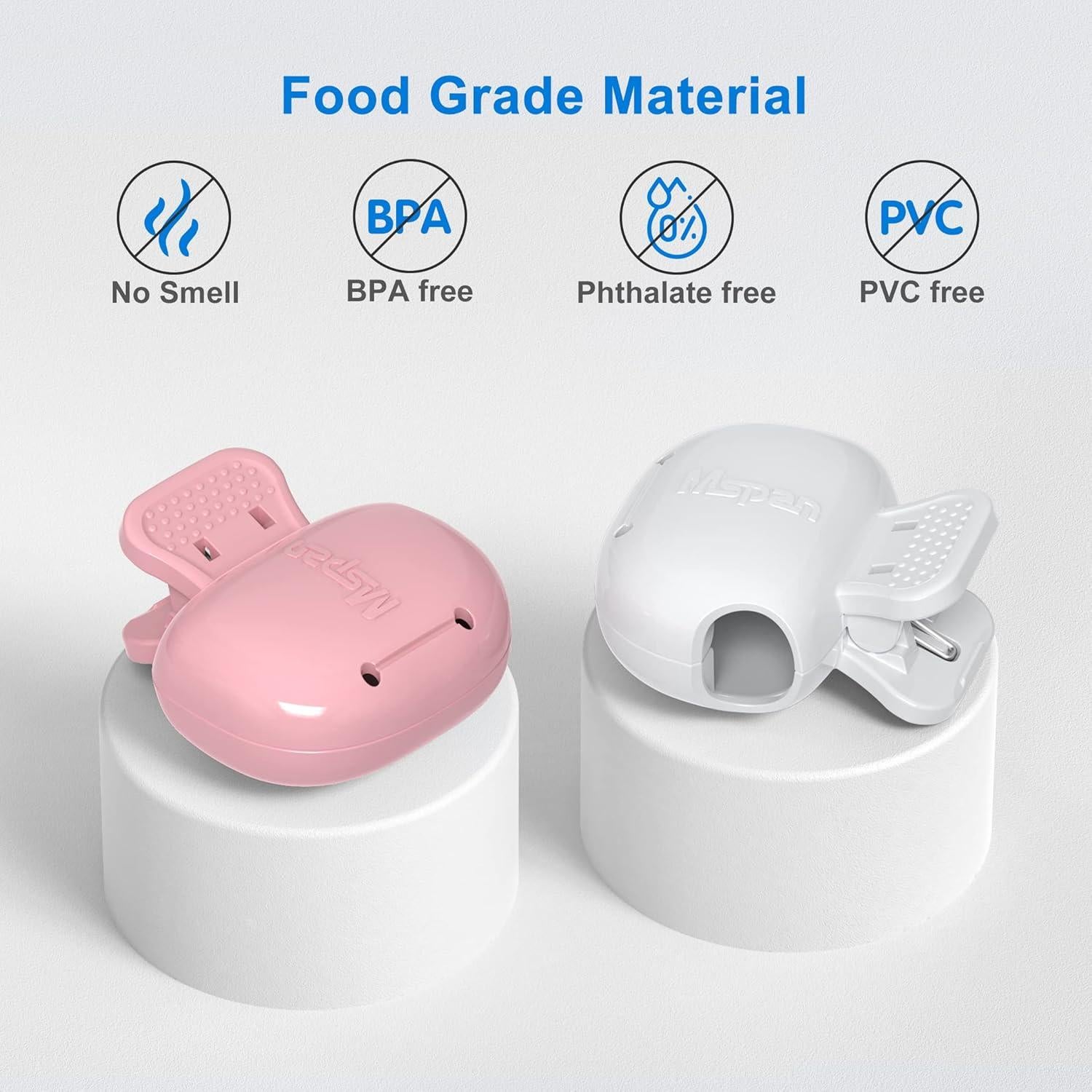 Cubierta de Cepillo de Dientes Mspan - Funda de Viaje 2 Piezas