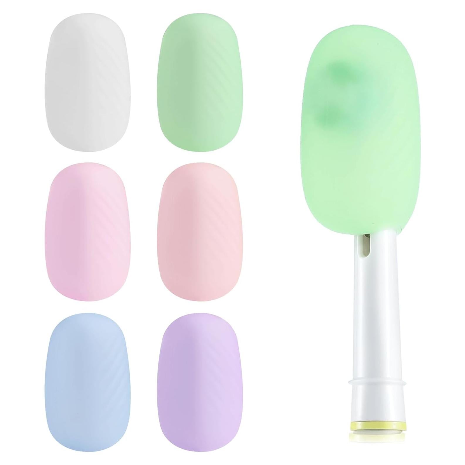 Paquete de 6 Cubiertas de Silicona MOTAPS para Cepillos de Dientes