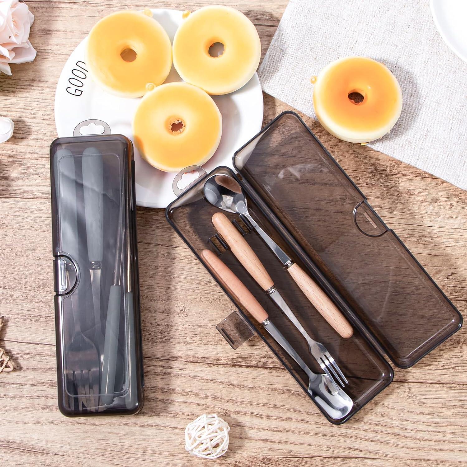 Estuche de Cepillo de Dientes de Viaje Gamdee 2 Piezas 20x6x3cm