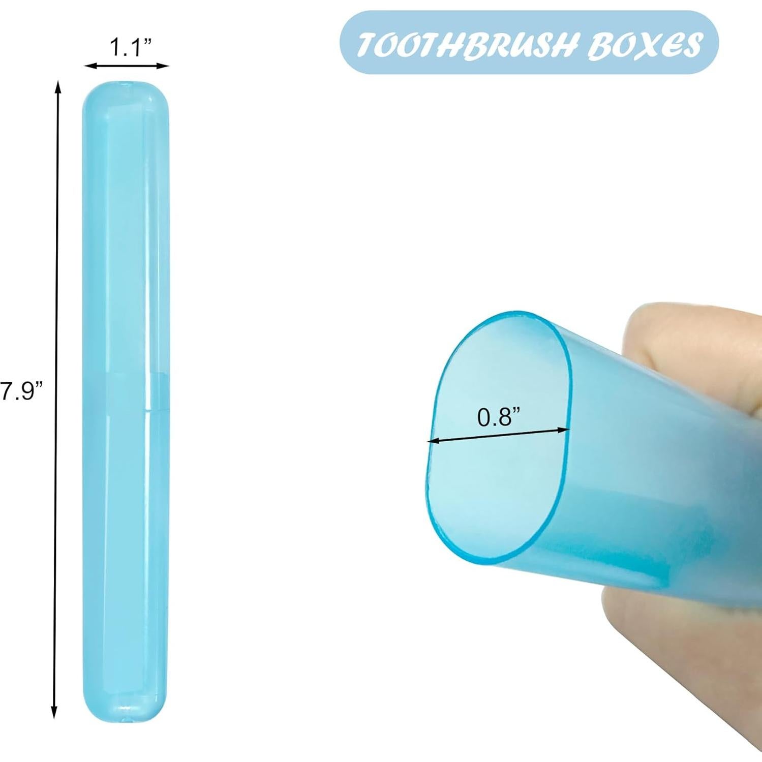 Estuche de Almacenamiento para Cepillos de Dientes Quacc 4 PCS