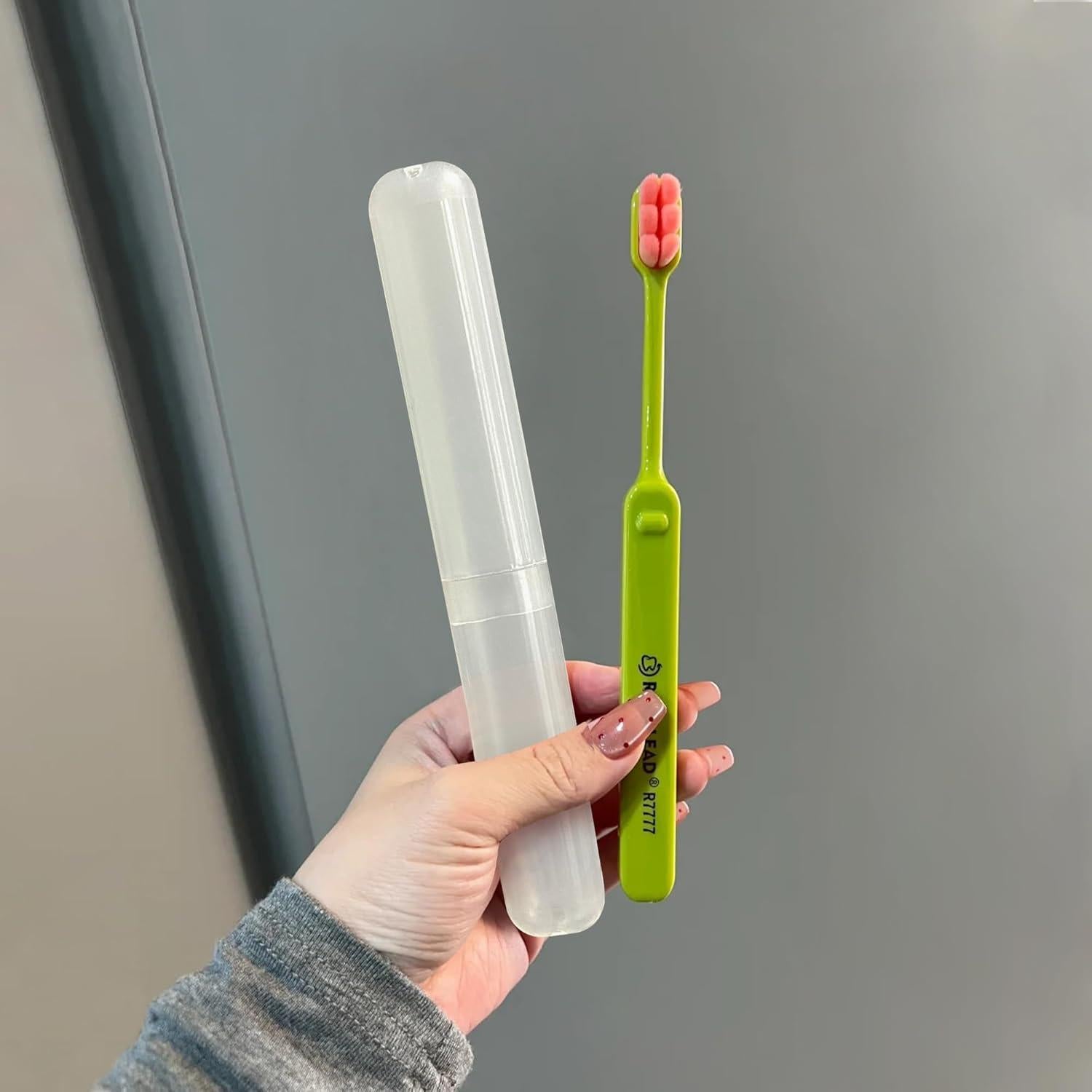 Estuche de Almacenamiento para Cepillos de Dientes Quacc 4 PCS