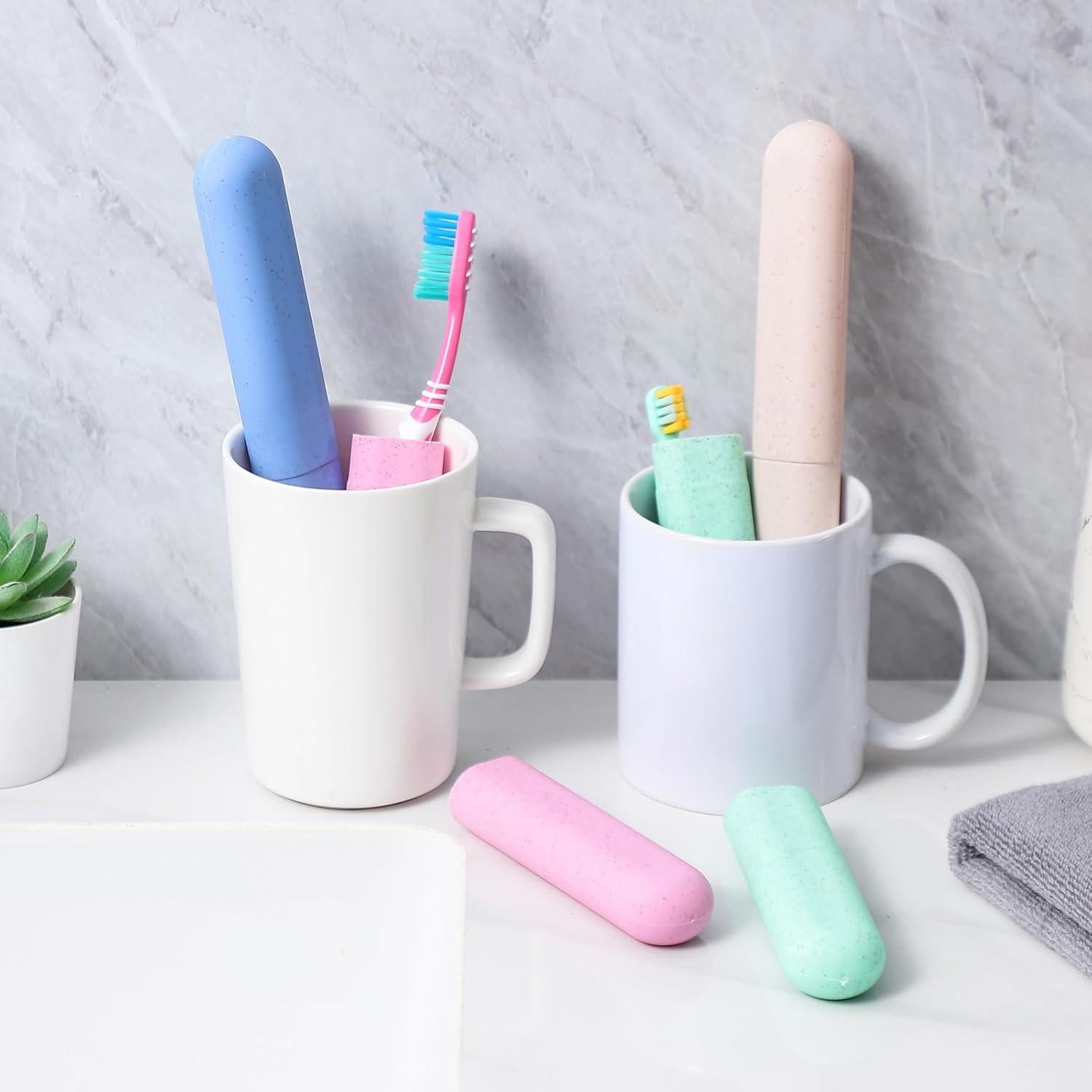 Estuche de Viaje para Cepillos de Dientes Muslih 4 Pack