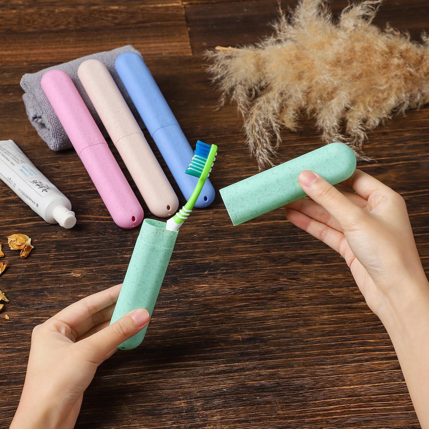 Estuche de Viaje para Cepillos de Dientes Muslih 4 Pack