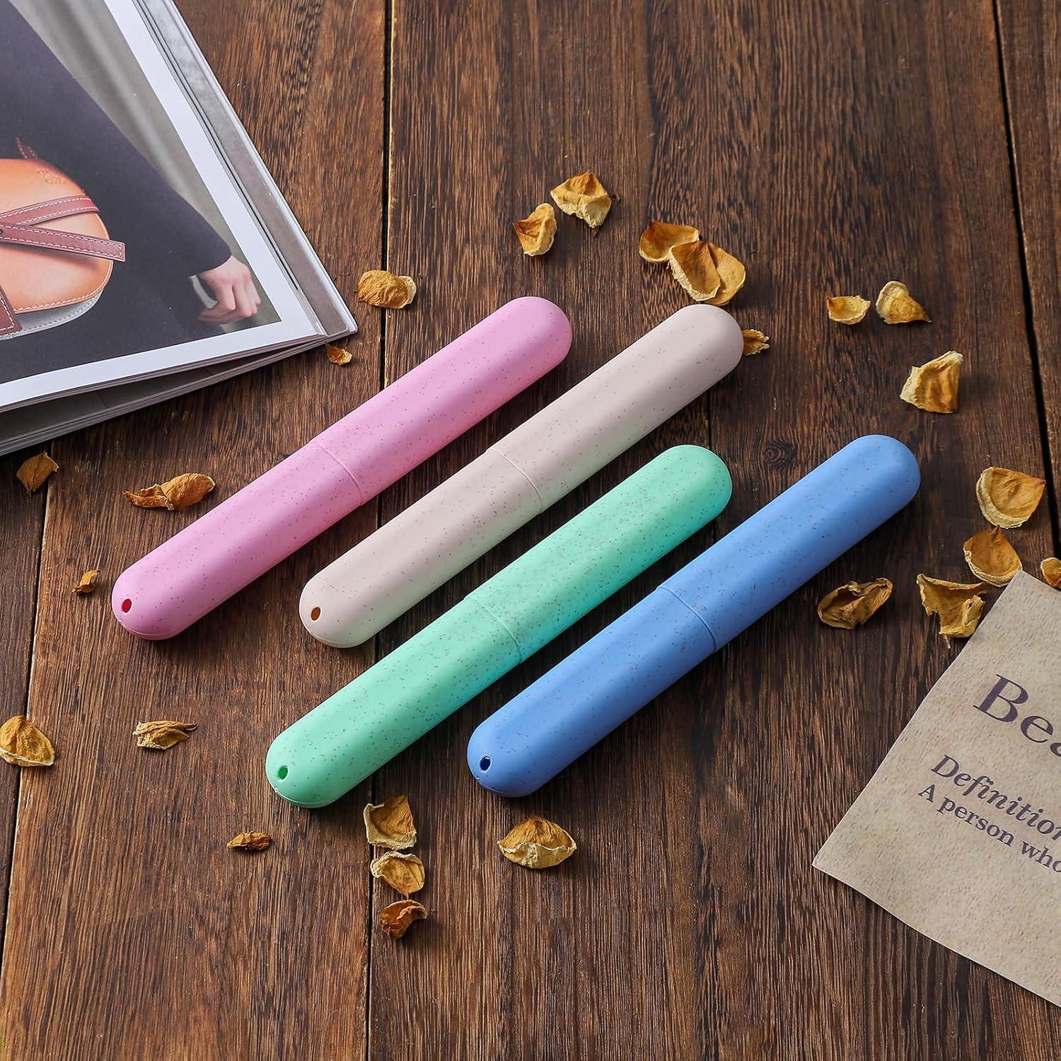 Estuche de Viaje para Cepillos de Dientes Muslih 4 Pack