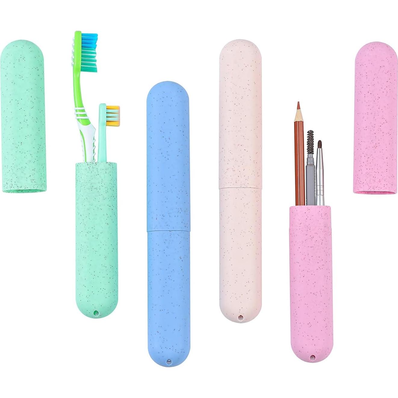 Estuche de Viaje para Cepillos de Dientes Muslih 4 Pack