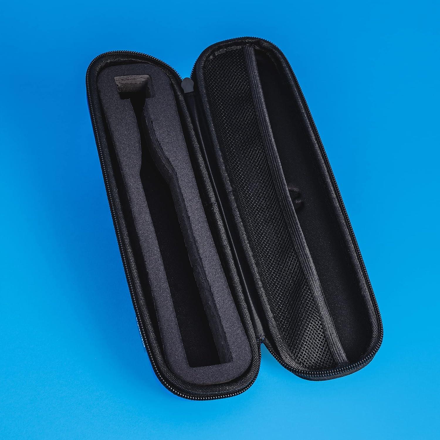 Funda de Viaje para Cepillo de Dientes Triple Bristle Azul