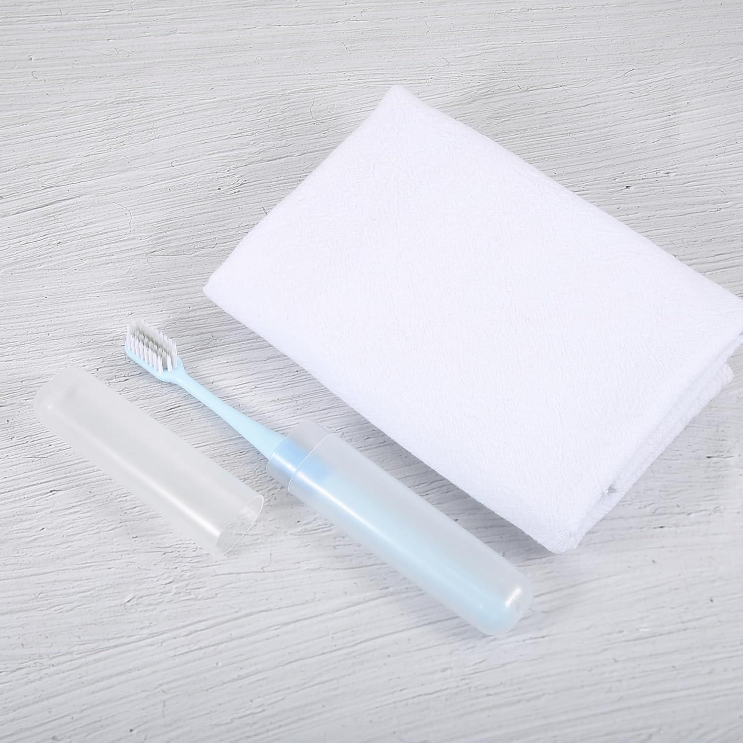 Estuche de Viaje para Cepillo de Dientes VOCOSTE Blanco 2 Pcs