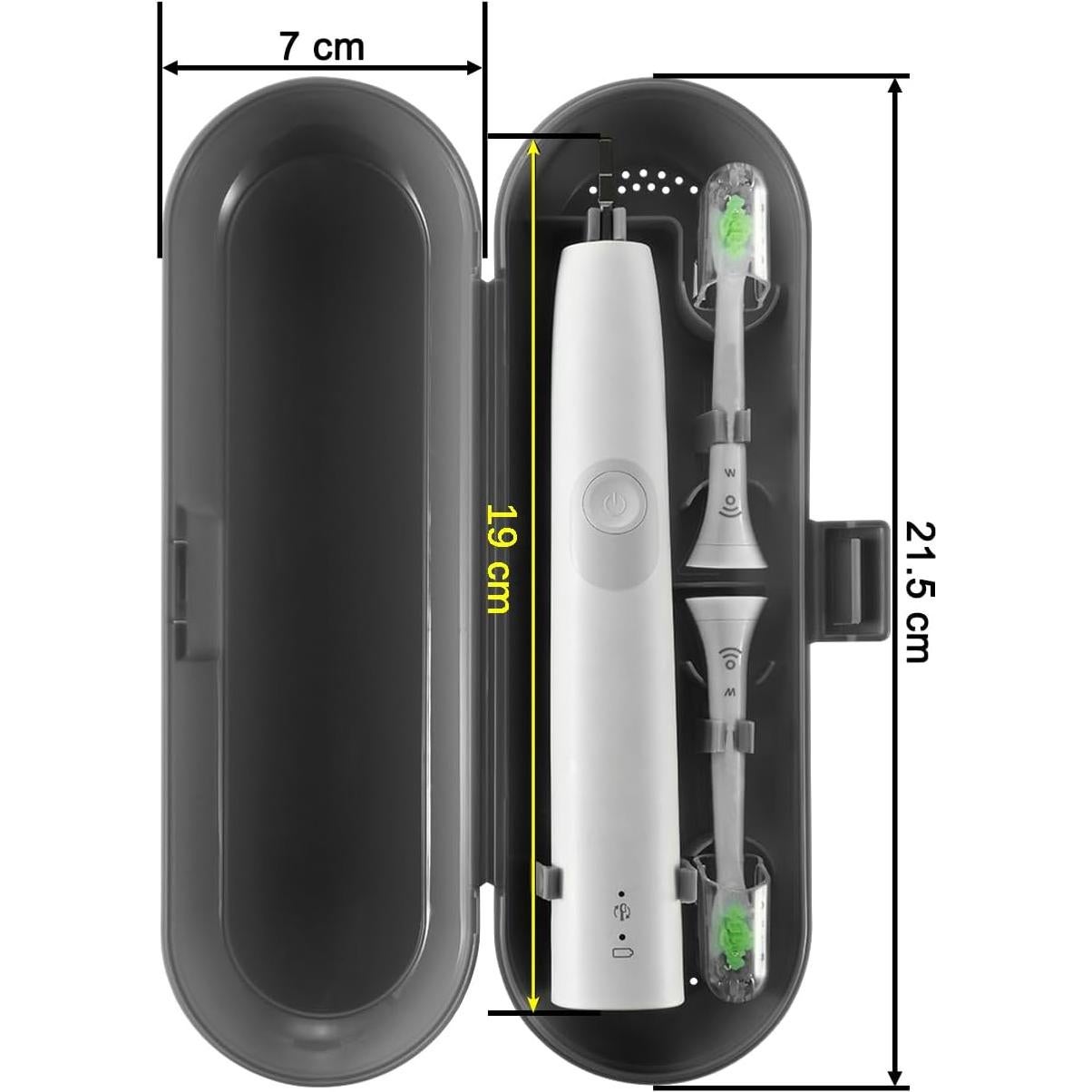 Cosmos Estuches de Viaje para Cepillos de Dientes - 2 Pzs