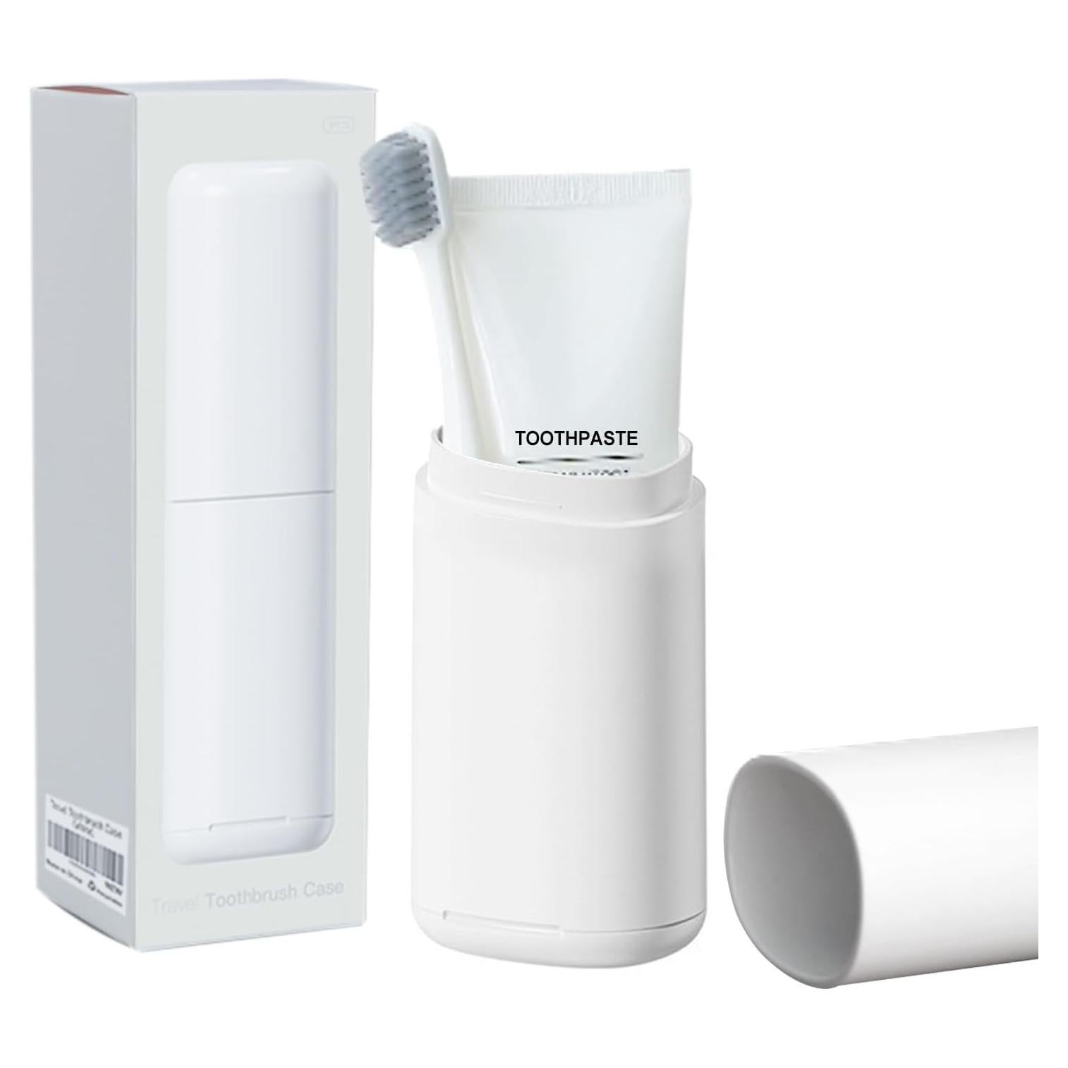 Estuche de Cepillo de Dientes DeTii Blanco 19.81 cm Viaje