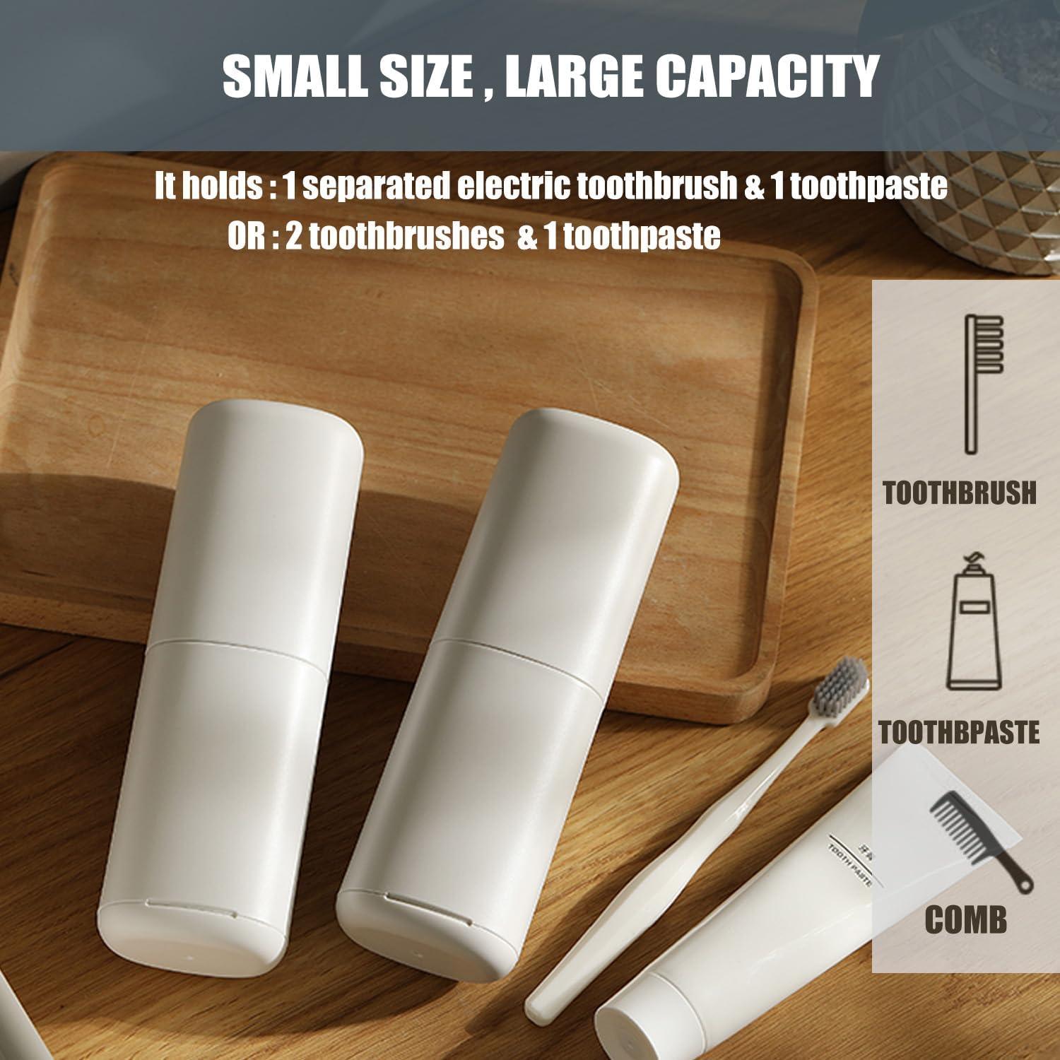 Estuche de Cepillo de Dientes DeTii Blanco 19.81 cm Viaje