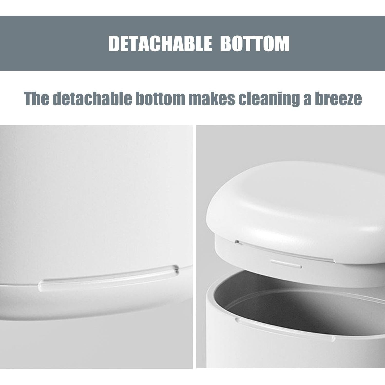 Estuche de Cepillo de Dientes DeTii Blanco 19.81 cm Viaje