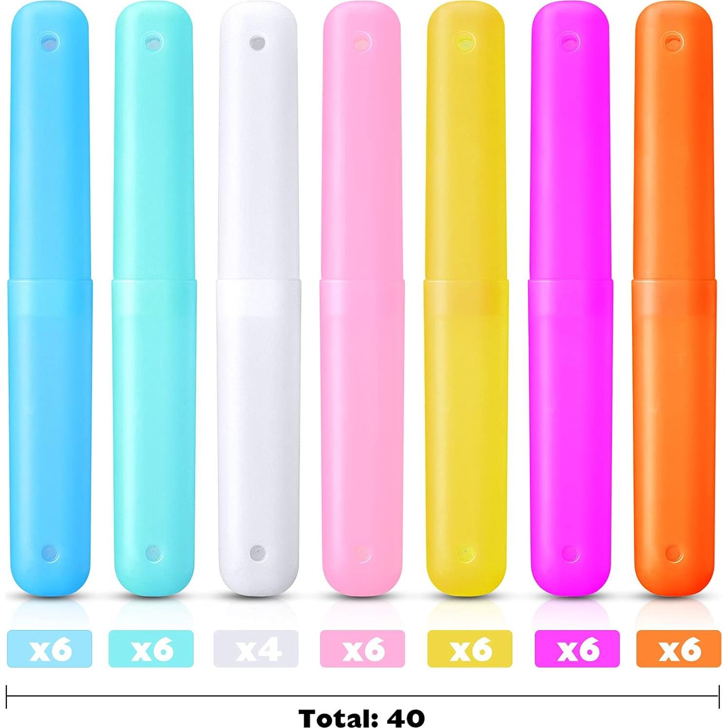 Estuche Portátil para Cepillo de Dientes Chengu 40 Piezas