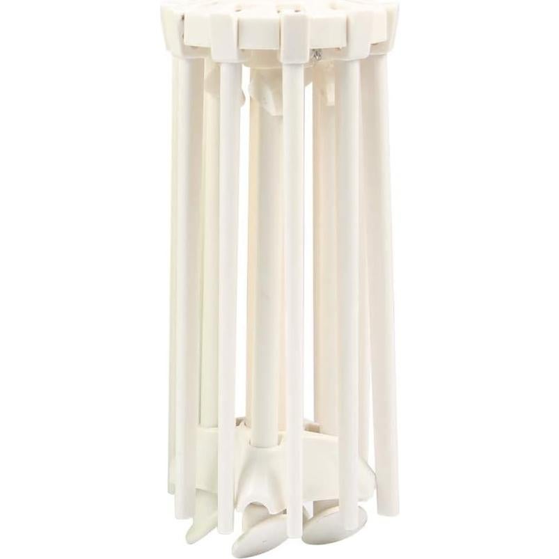 Soporte Plegable para Secar Pasta Cambom - 10 Mangos Blancos
