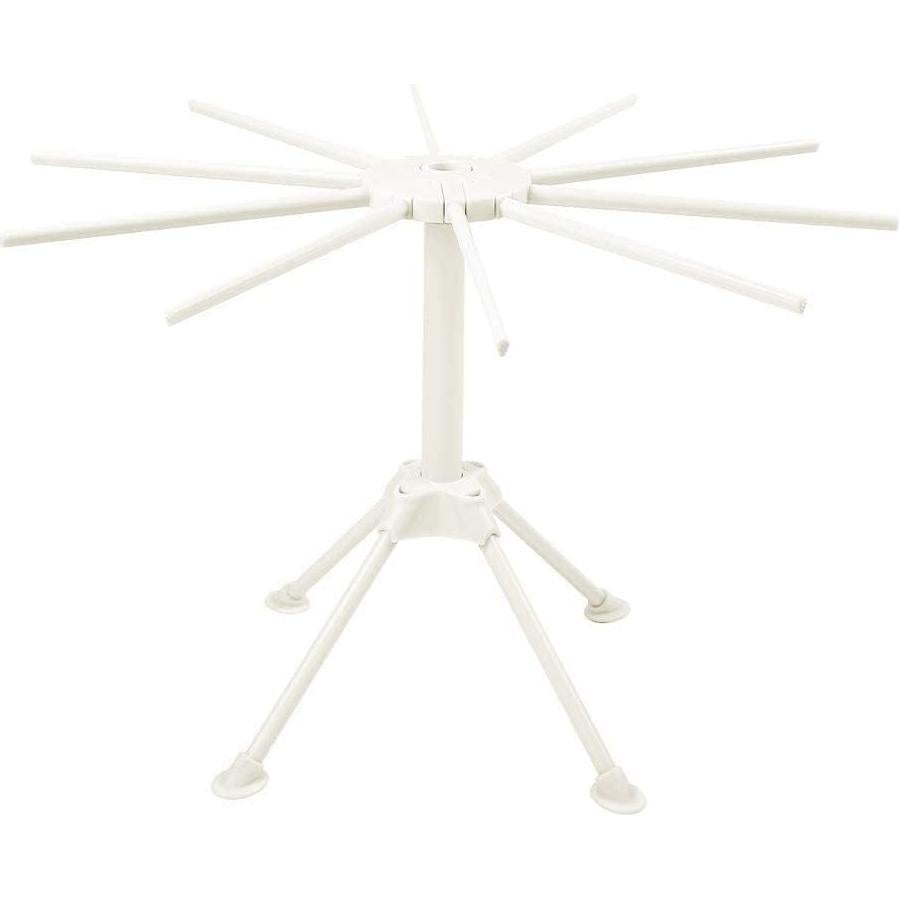 Soporte Plegable para Secar Pasta Cambom - 10 Mangos Blancos