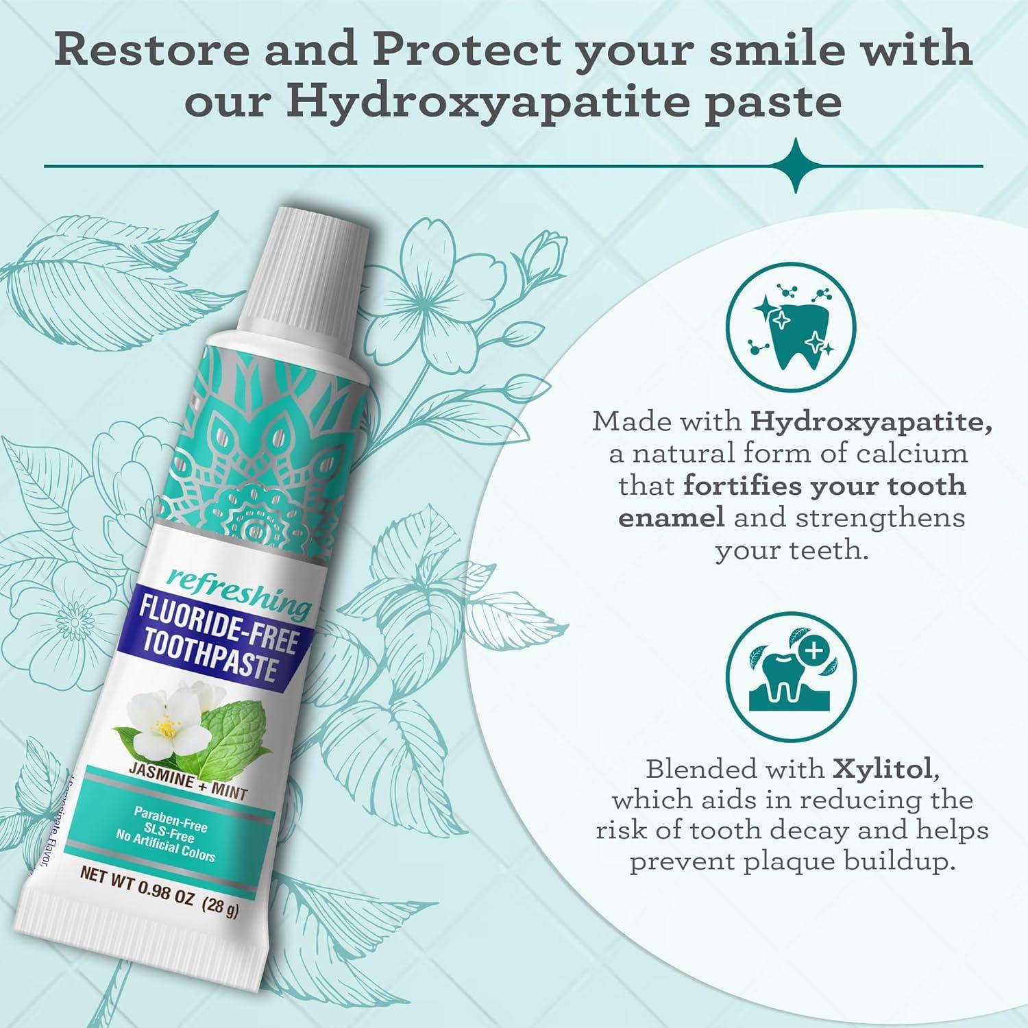 Cepillo de Dientes Plegable GuruNanda con Pasta Hidroxiapatita