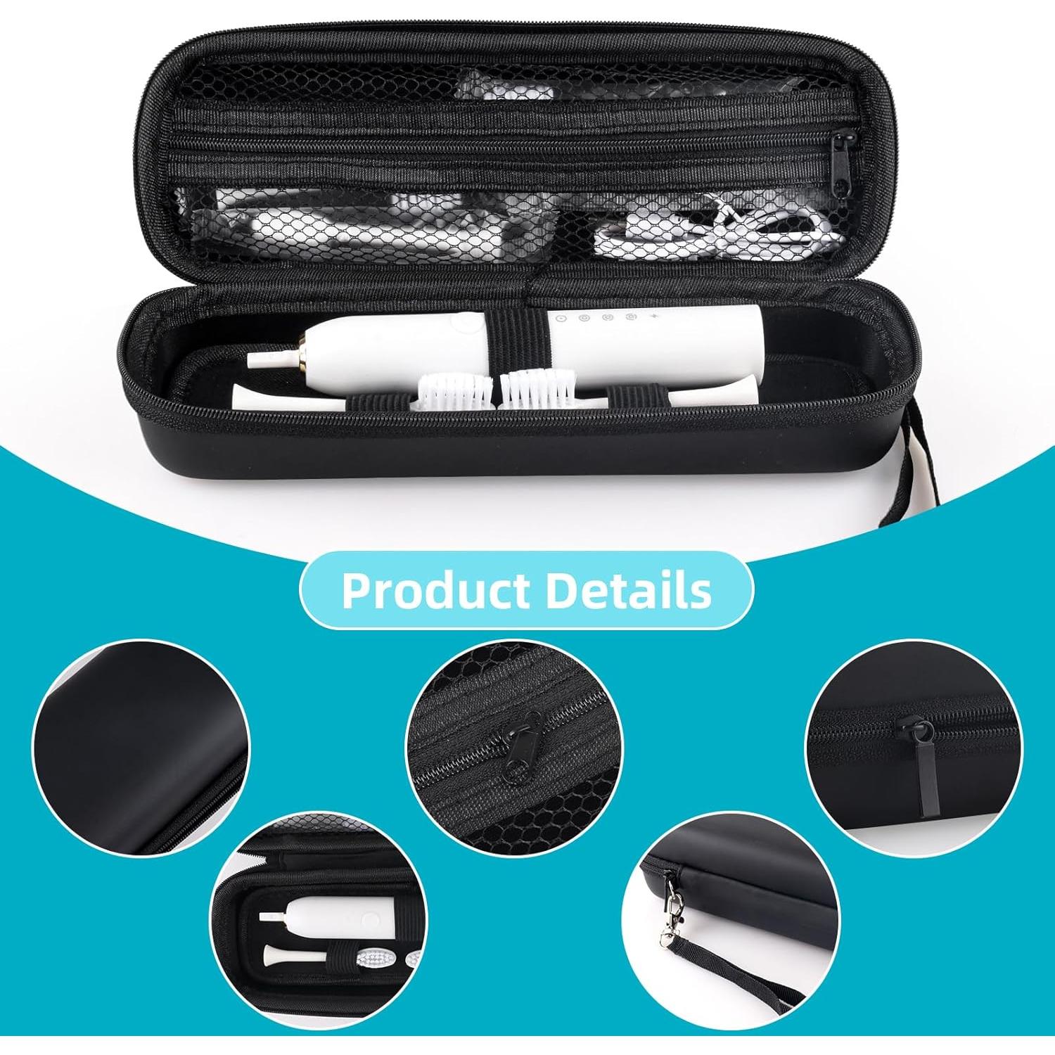 Estuche de Cepillo de Dientes Eléctrico Fowecelt Viaje