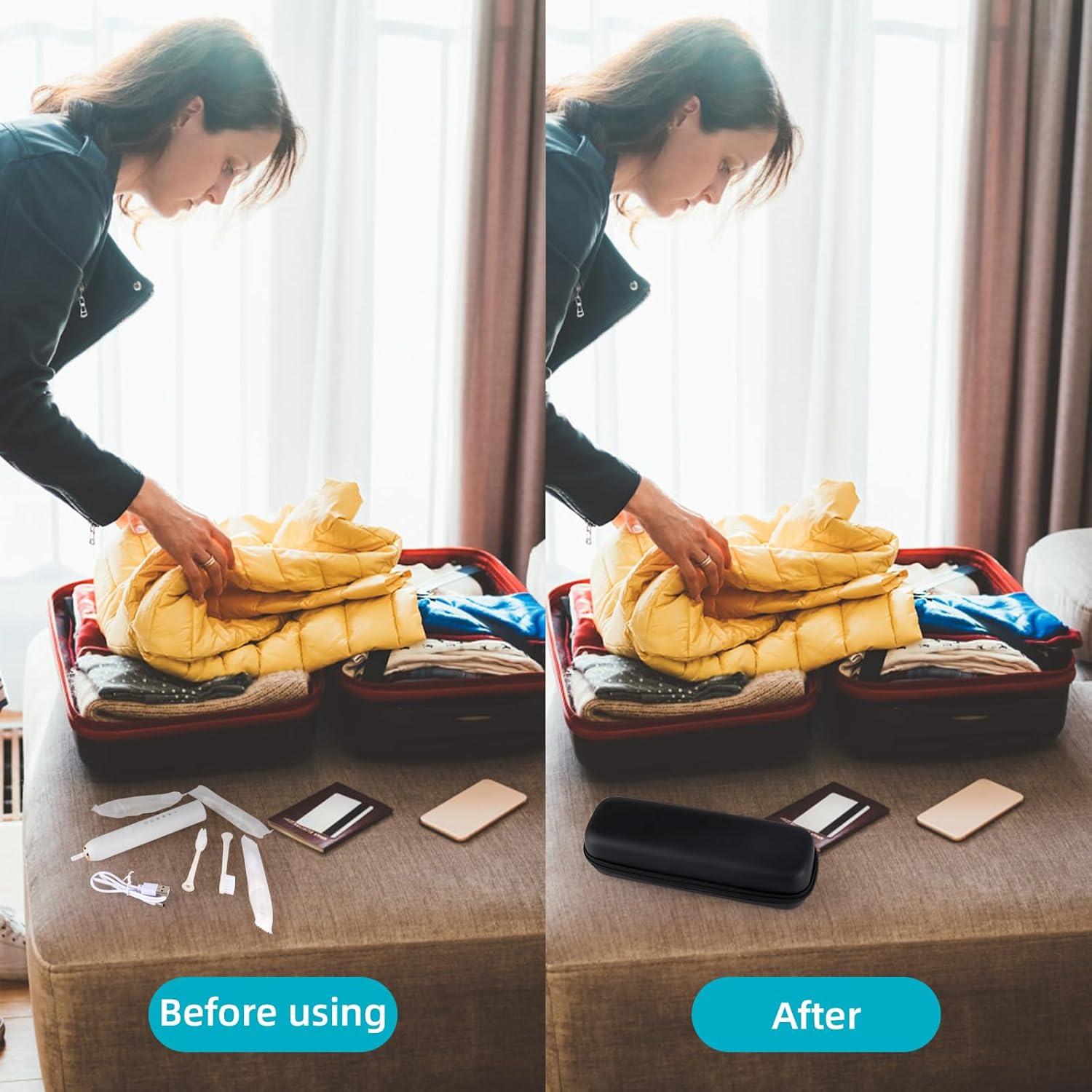 Estuche de Cepillo de Dientes Eléctrico Fowecelt Viaje