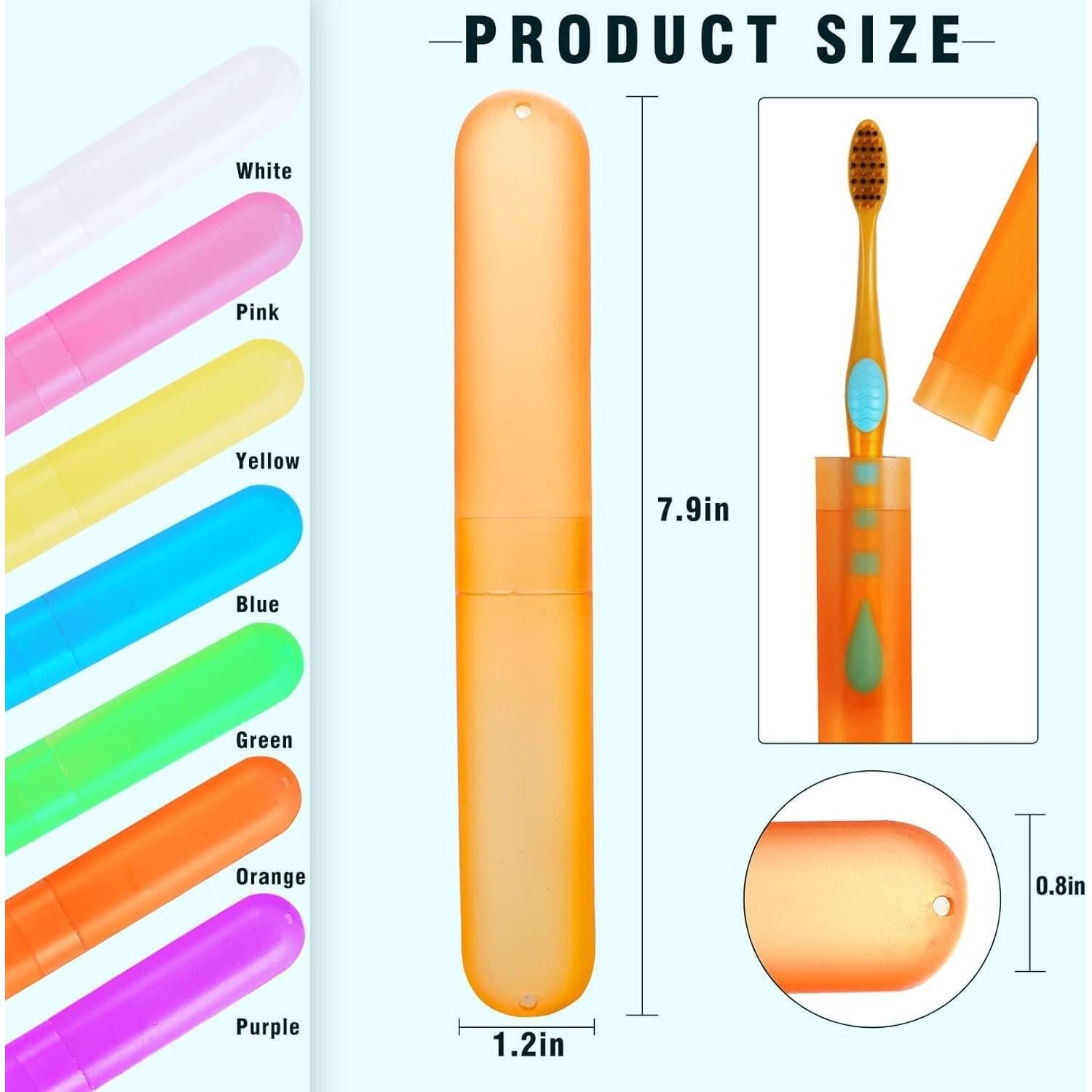 Paquete de 30 estuches de cepillo de dientes Bgtecho