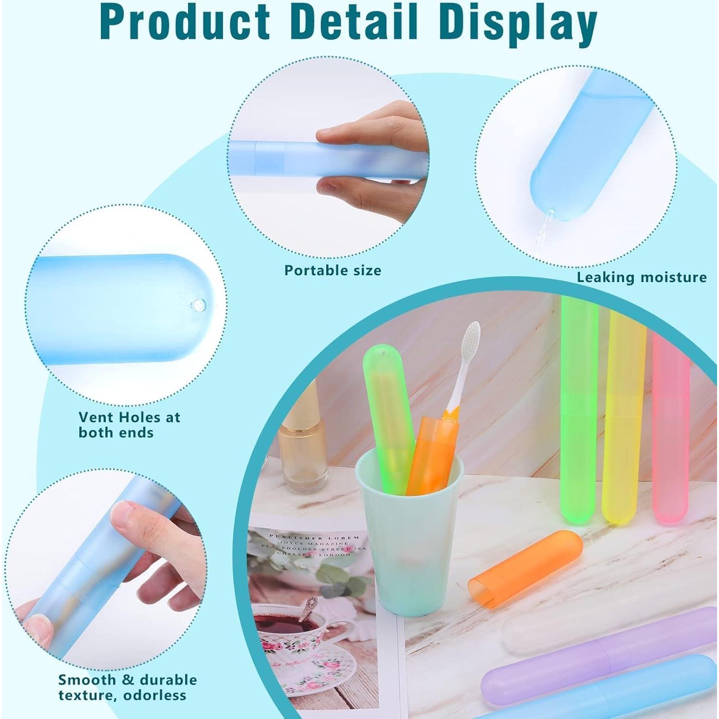 Paquete de 30 estuches de cepillo de dientes Bgtecho