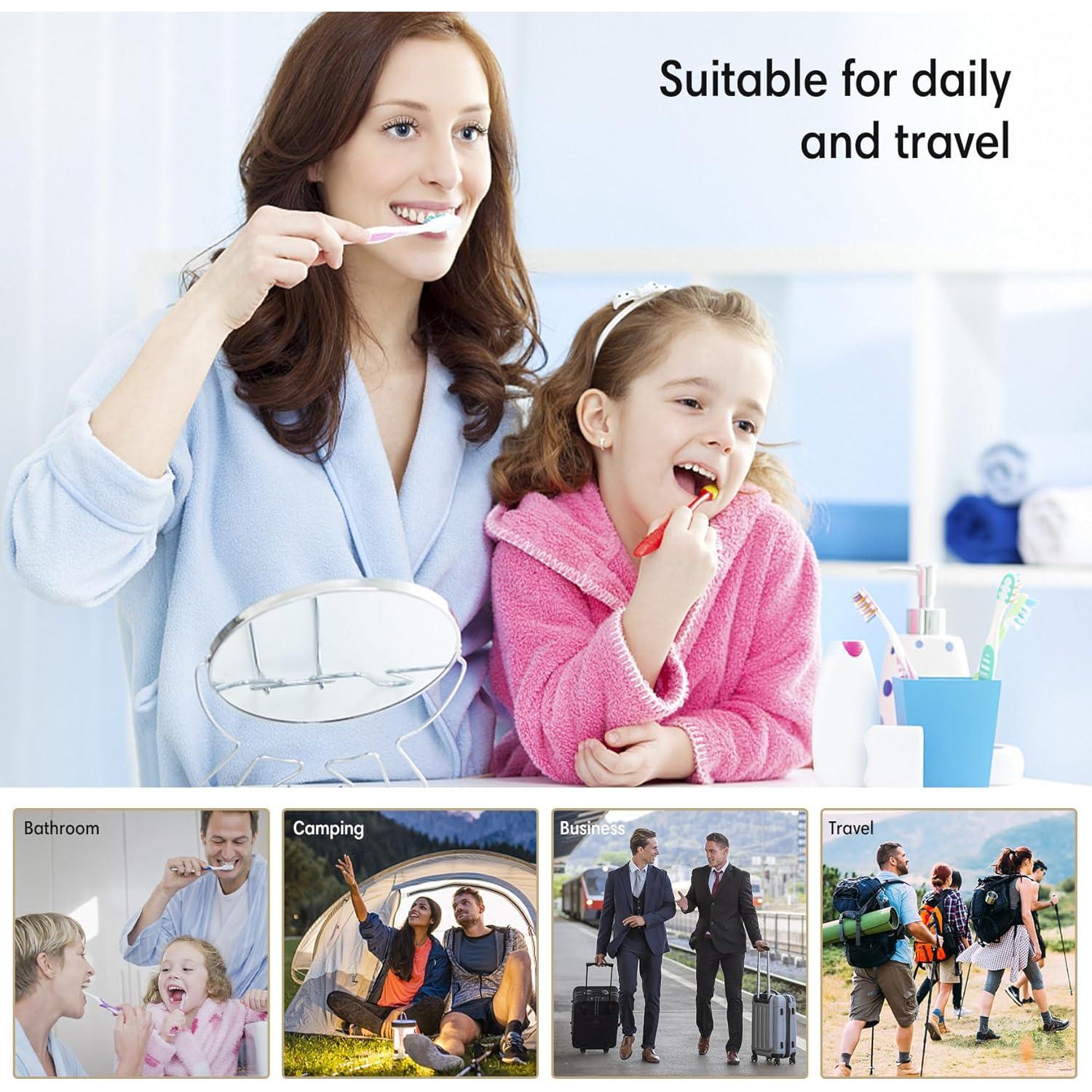 Cubiertas de Cabeza de Cepillo de Dientes Baluca 3 Pcs Blanco