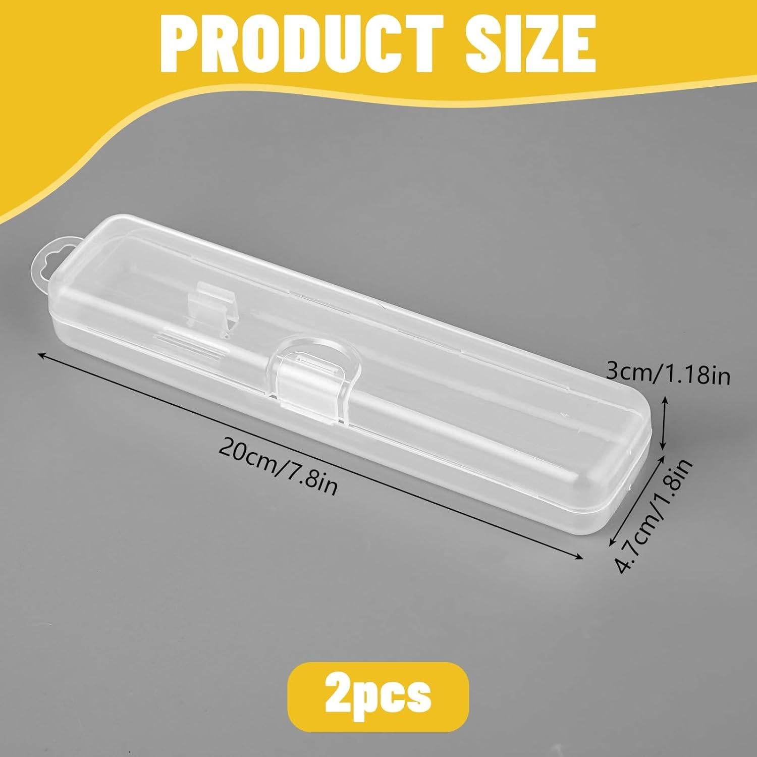 Estuche de viaje para cepillo de dientes COMNICO 2 piezas