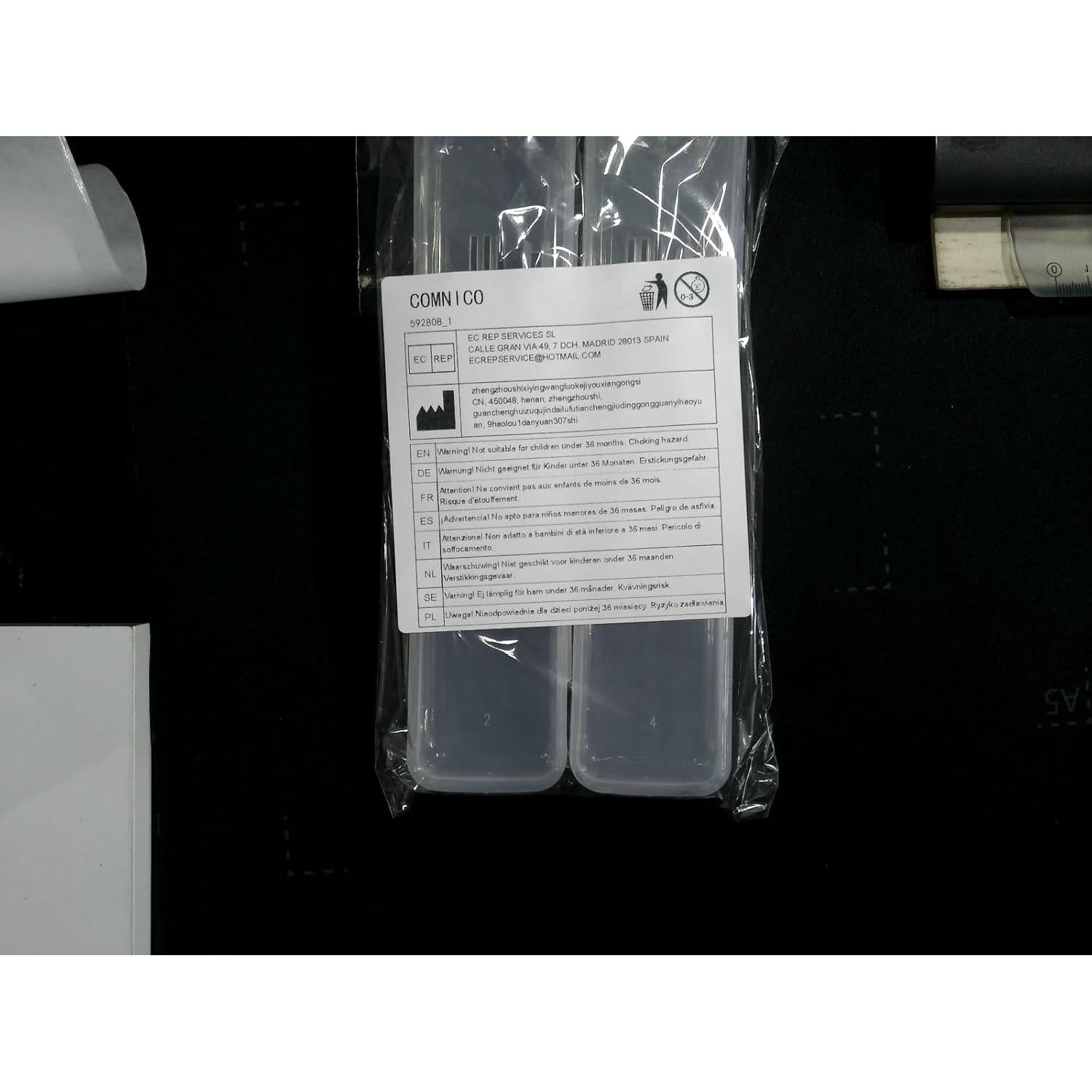 Estuche de viaje para cepillo de dientes COMNICO 2 piezas