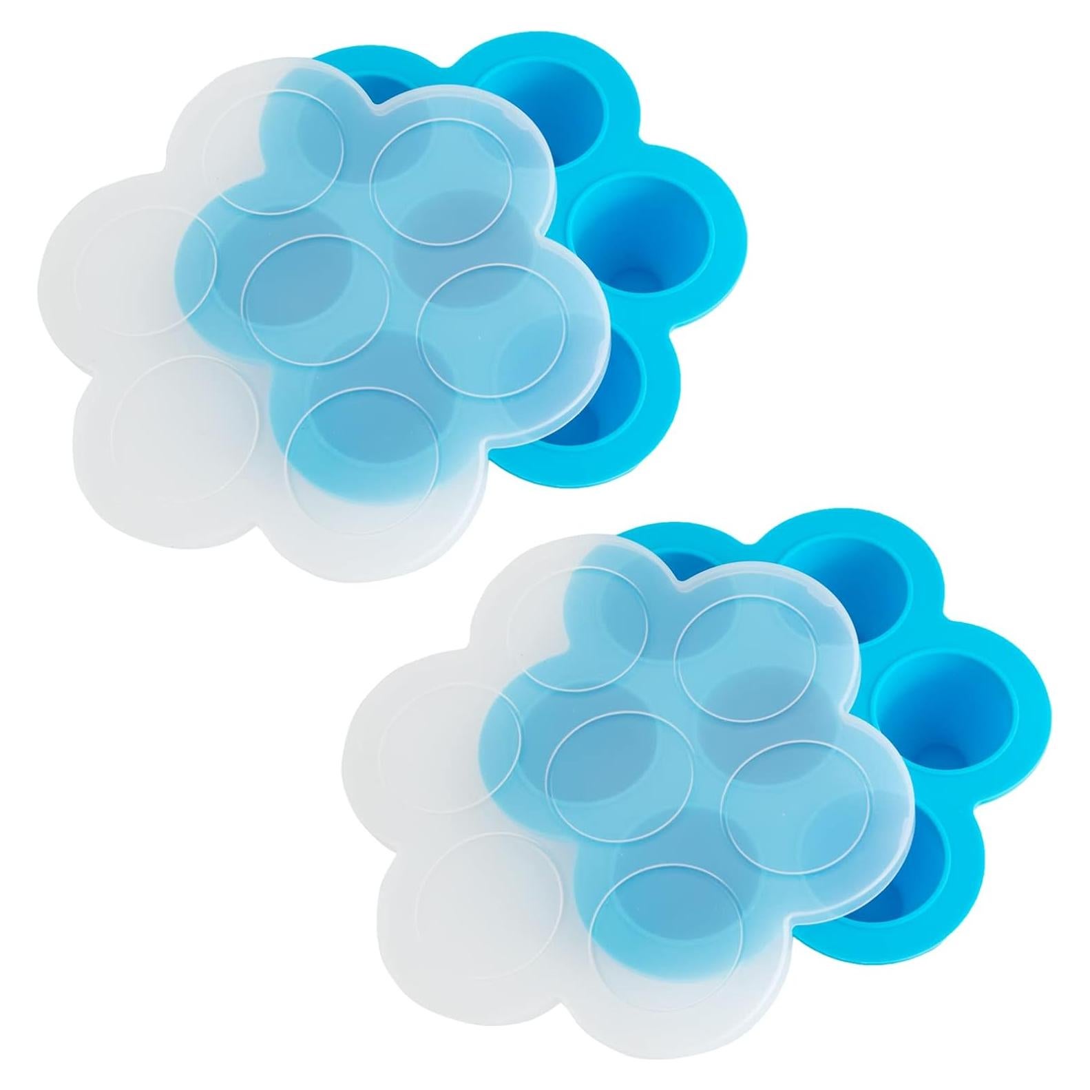 Molde de Silicona CHuangQi para Huevo y Muffins 2 Piezas