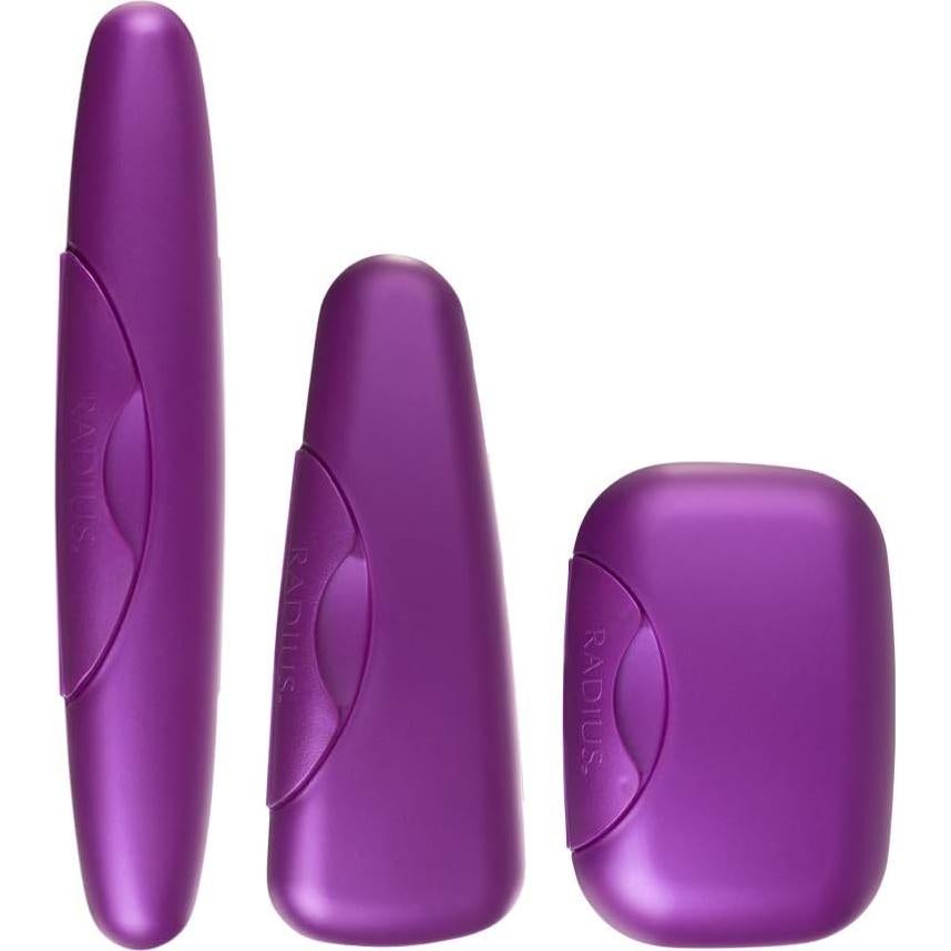 Estuche de Viaje RADIUS para Cepillo de Dientes 6.99x10.16cm Púrpura