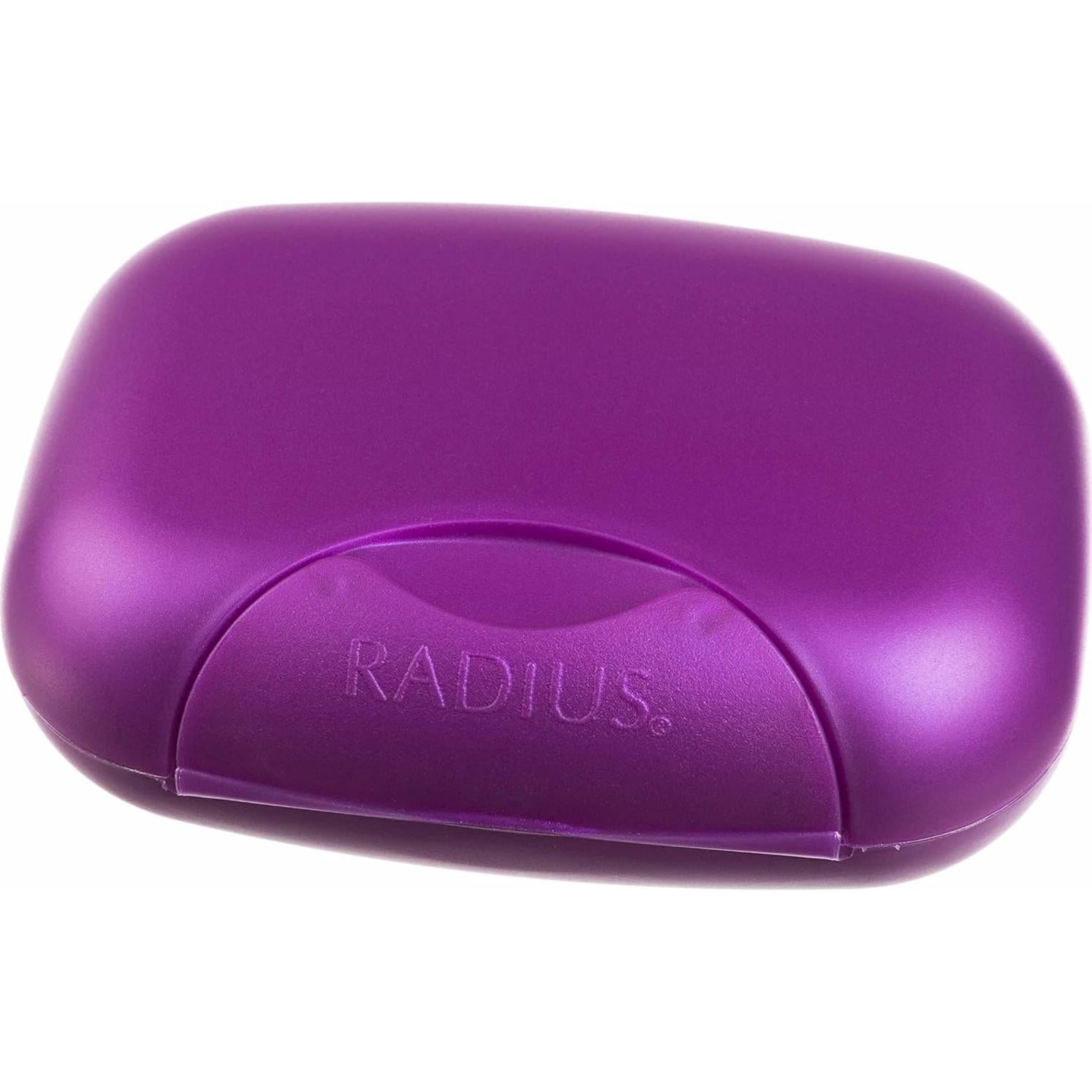 Estuche de Viaje RADIUS para Cepillo de Dientes 6.99x10.16cm Púrpura
