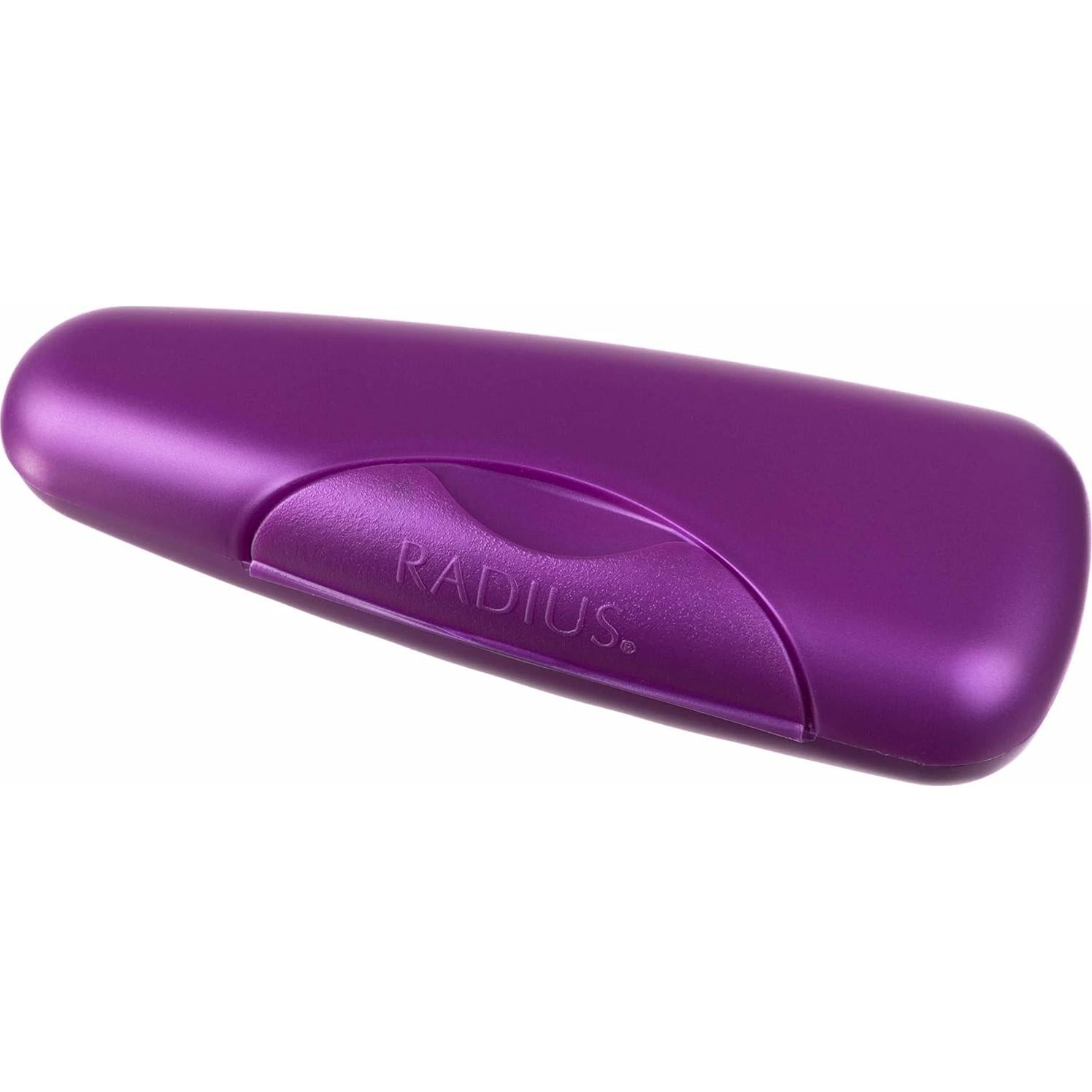 Estuche de Viaje RADIUS para Cepillo de Dientes 6.99x10.16cm Púrpura