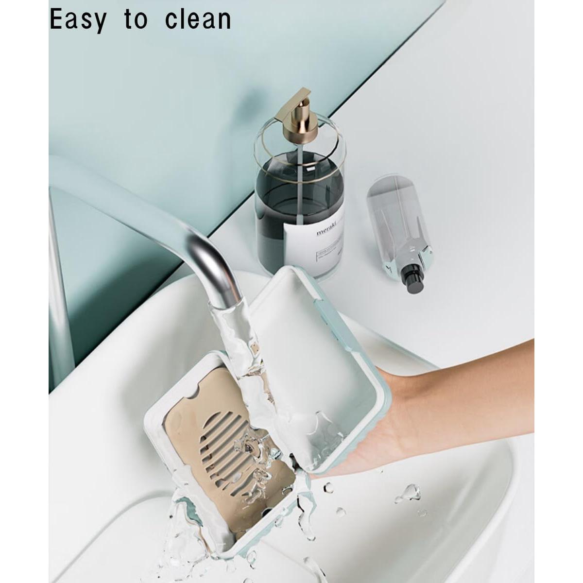 Juego de 3 estuches de jabón y cepillo de dientes Xxshcdz