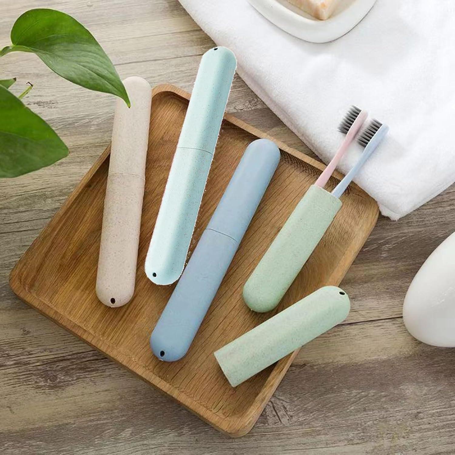 Juego de 3 estuches de jabón y cepillo de dientes Xxshcdz