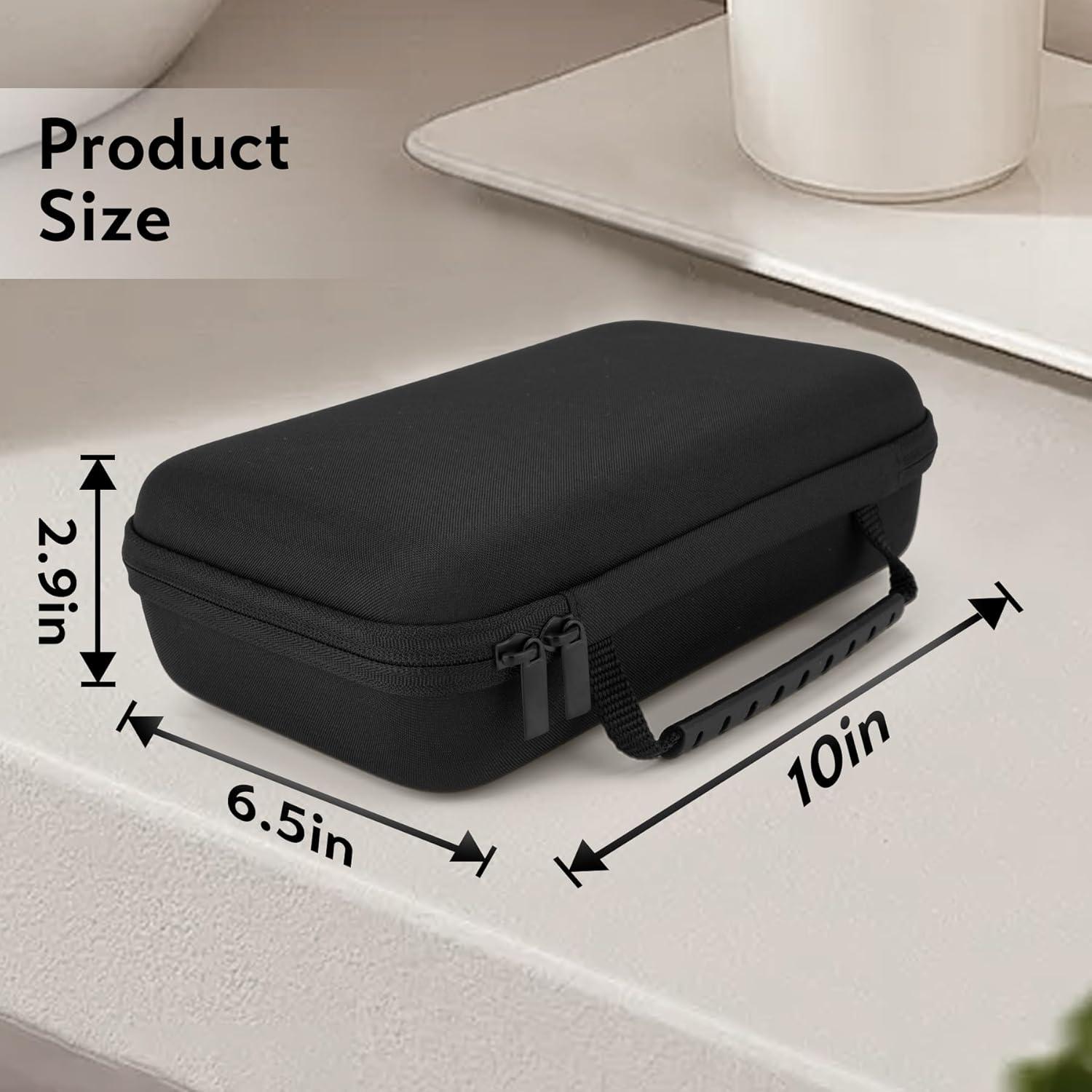 Estuche de Viaje Negro para Irrigador Dental CVVD