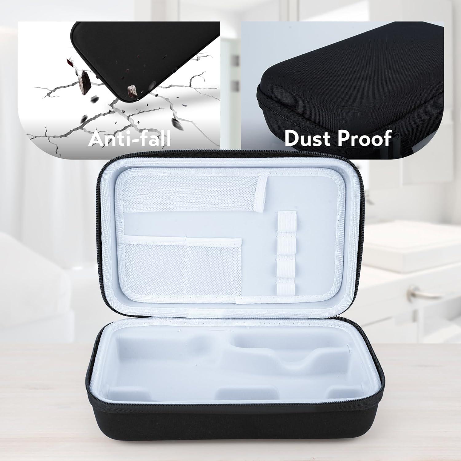 Estuche de Viaje Negro para Irrigador Dental CVVD