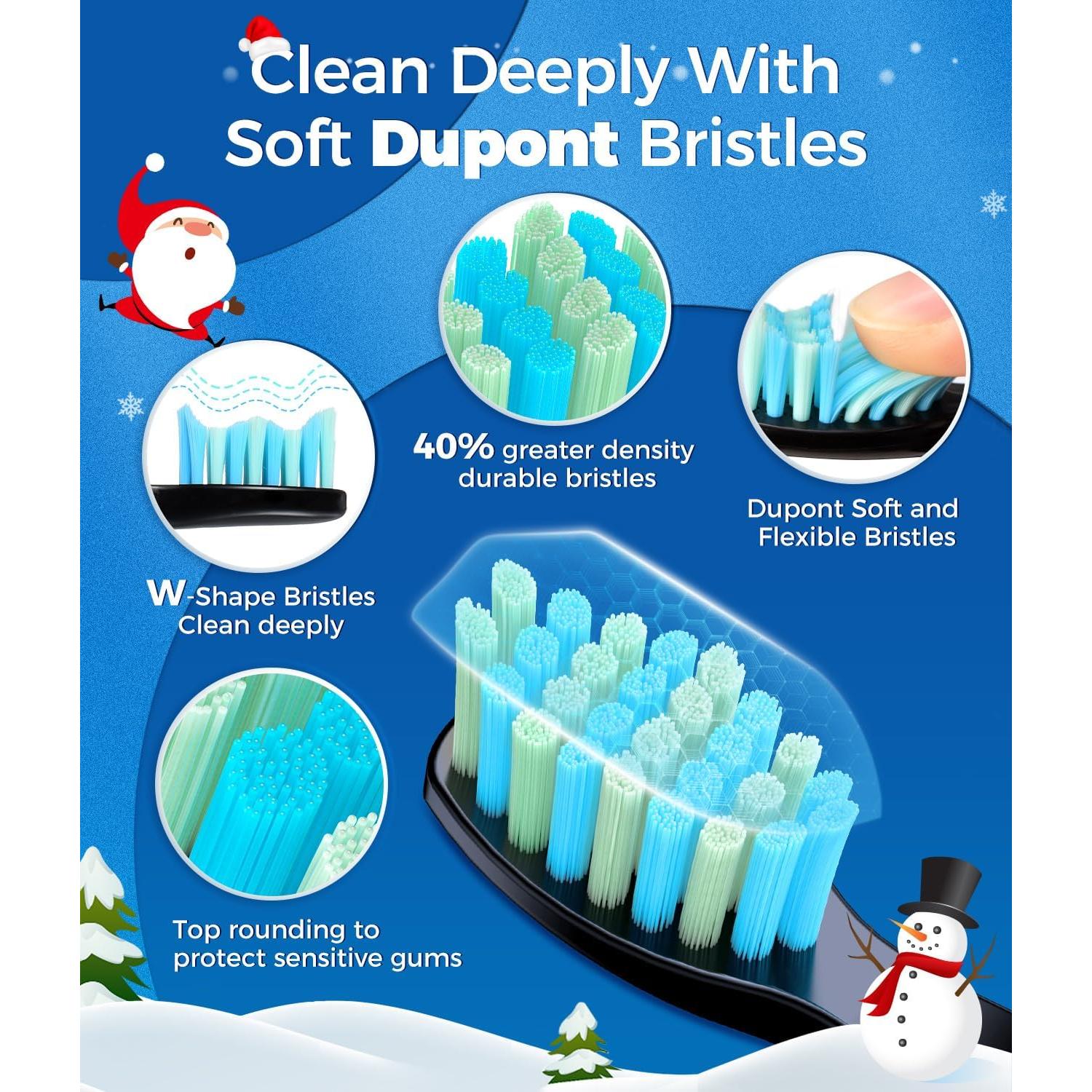 Cepillo de dientes eléctrico TEETHEORY con estuche negro