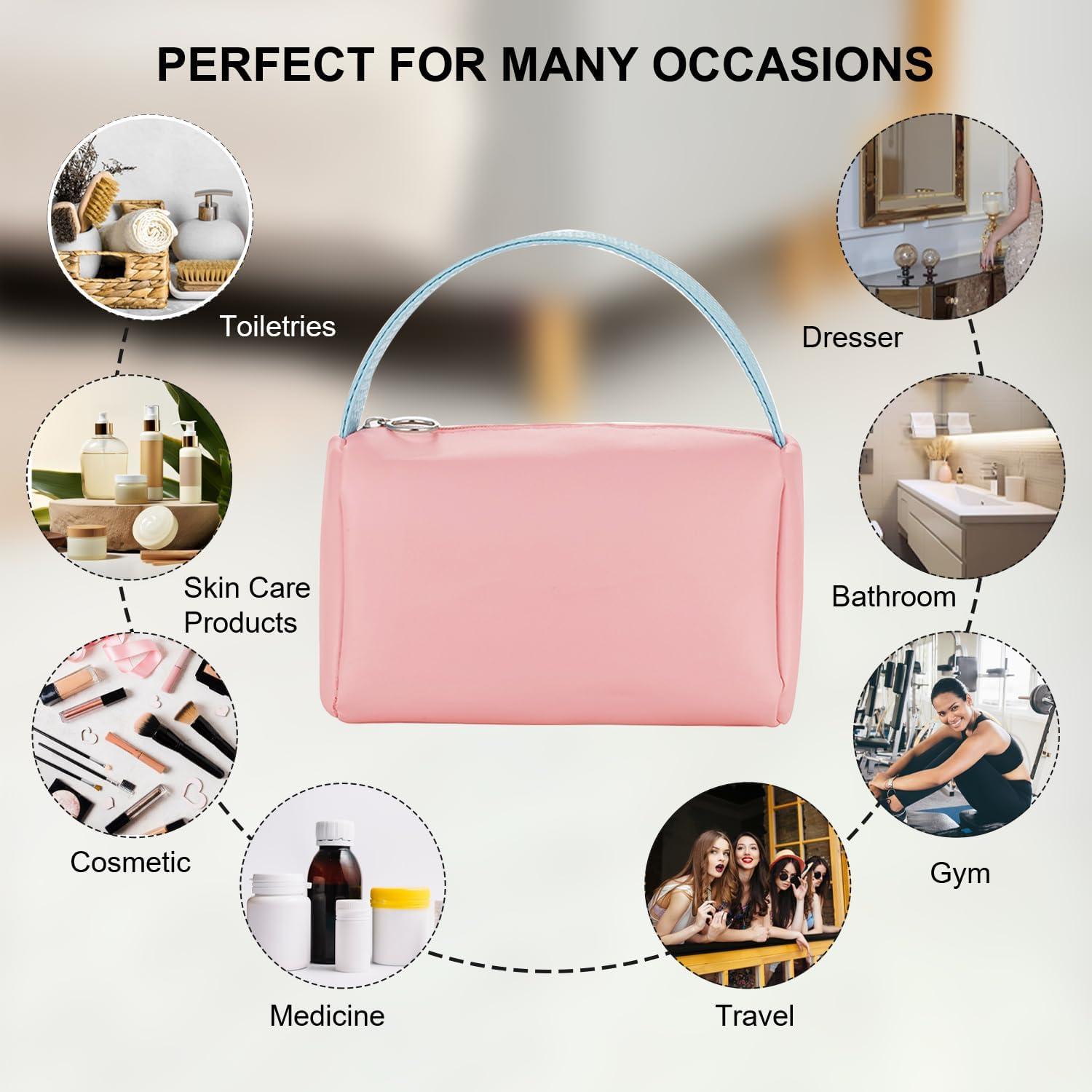 Set de 4 estuches de cepillo de dientes FEHNAG rosa