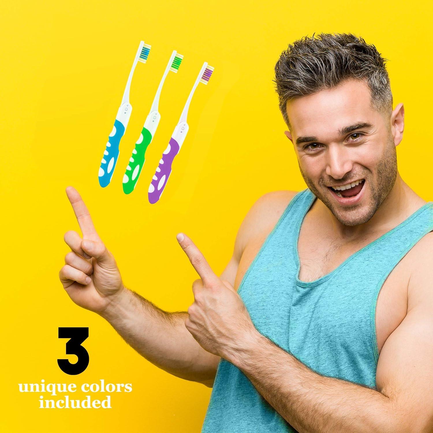 Cepillo de Dientes Plegable Lingito 3 Unidades Suave