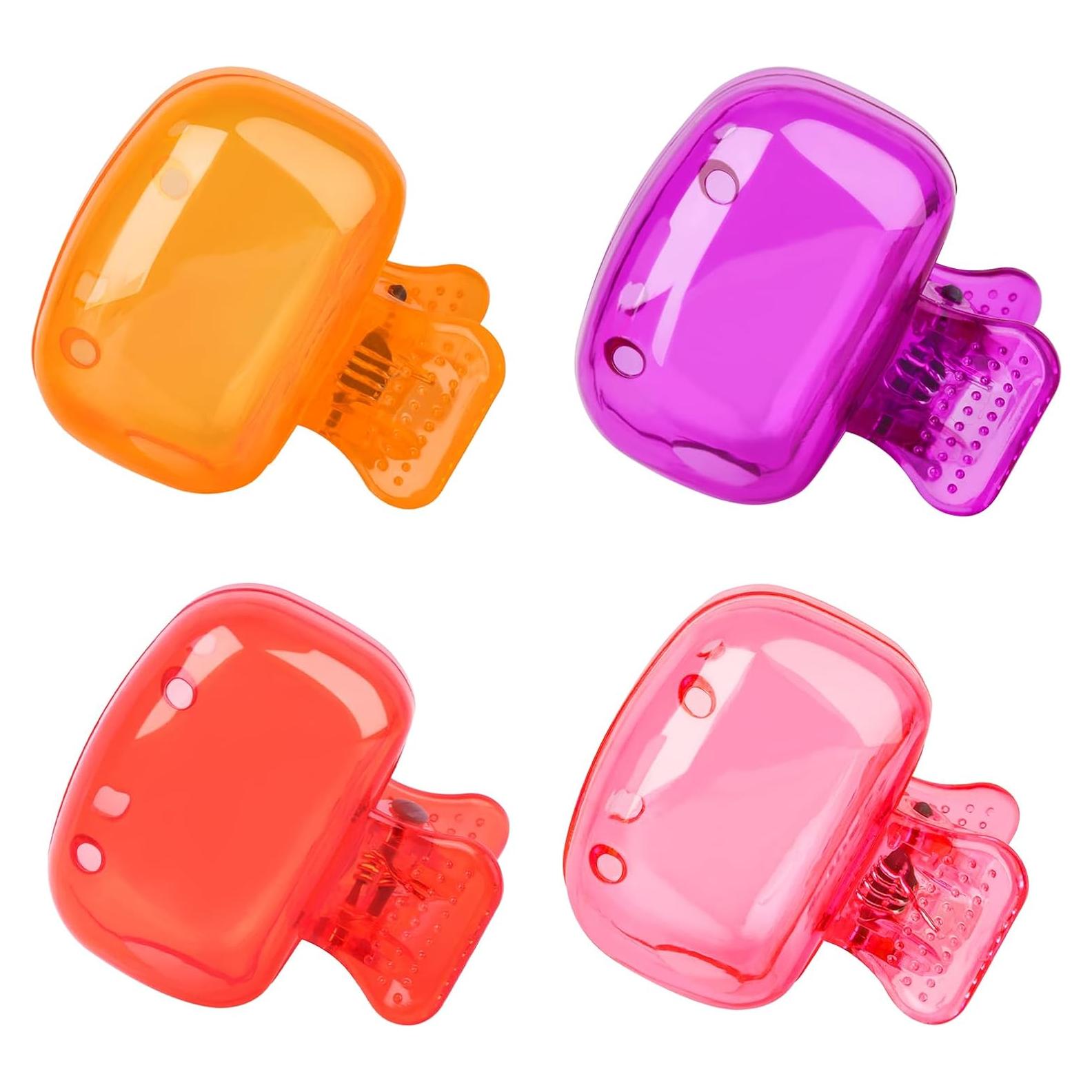 Paquete de 4 cubiertas para cepillos de dientes Eaezerav