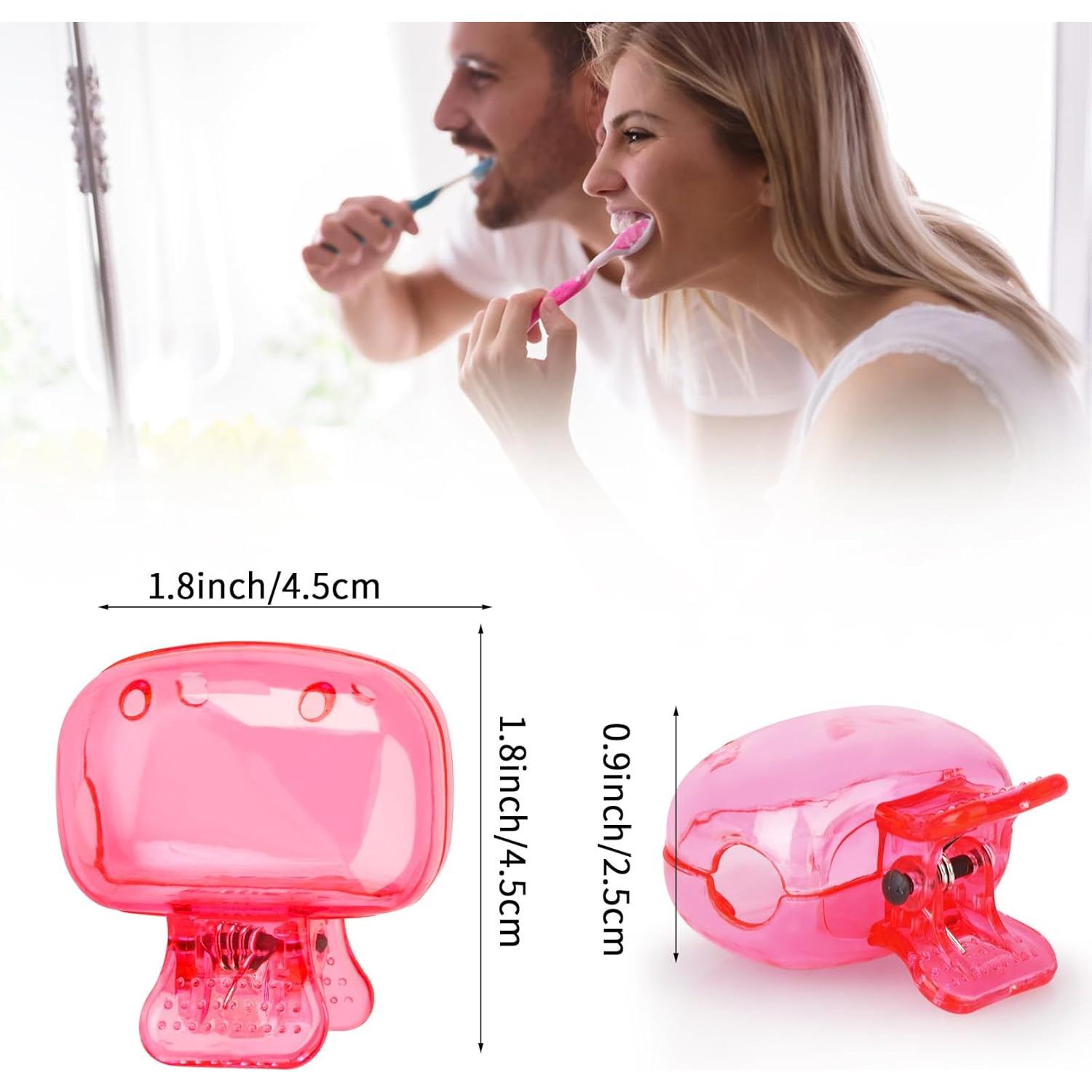 Paquete de 4 cubiertas para cepillos de dientes Eaezerav