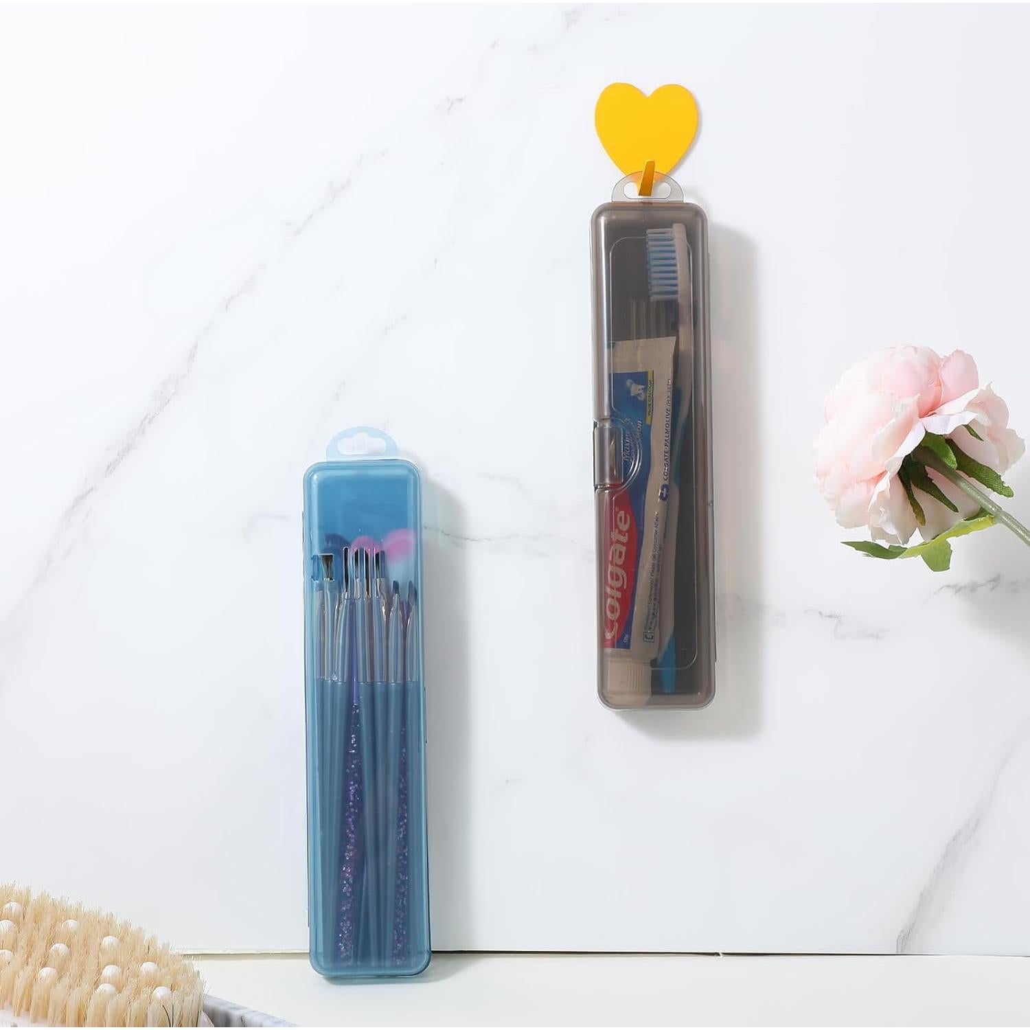 Estuche de viaje para cepillos de dientes Classicseali 2 Pack