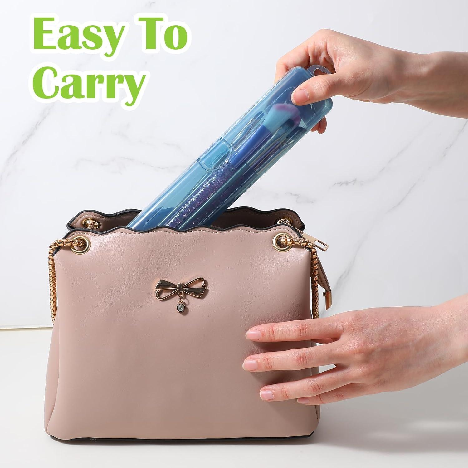 Estuche de viaje para cepillos de dientes Classicseali 2 Pack